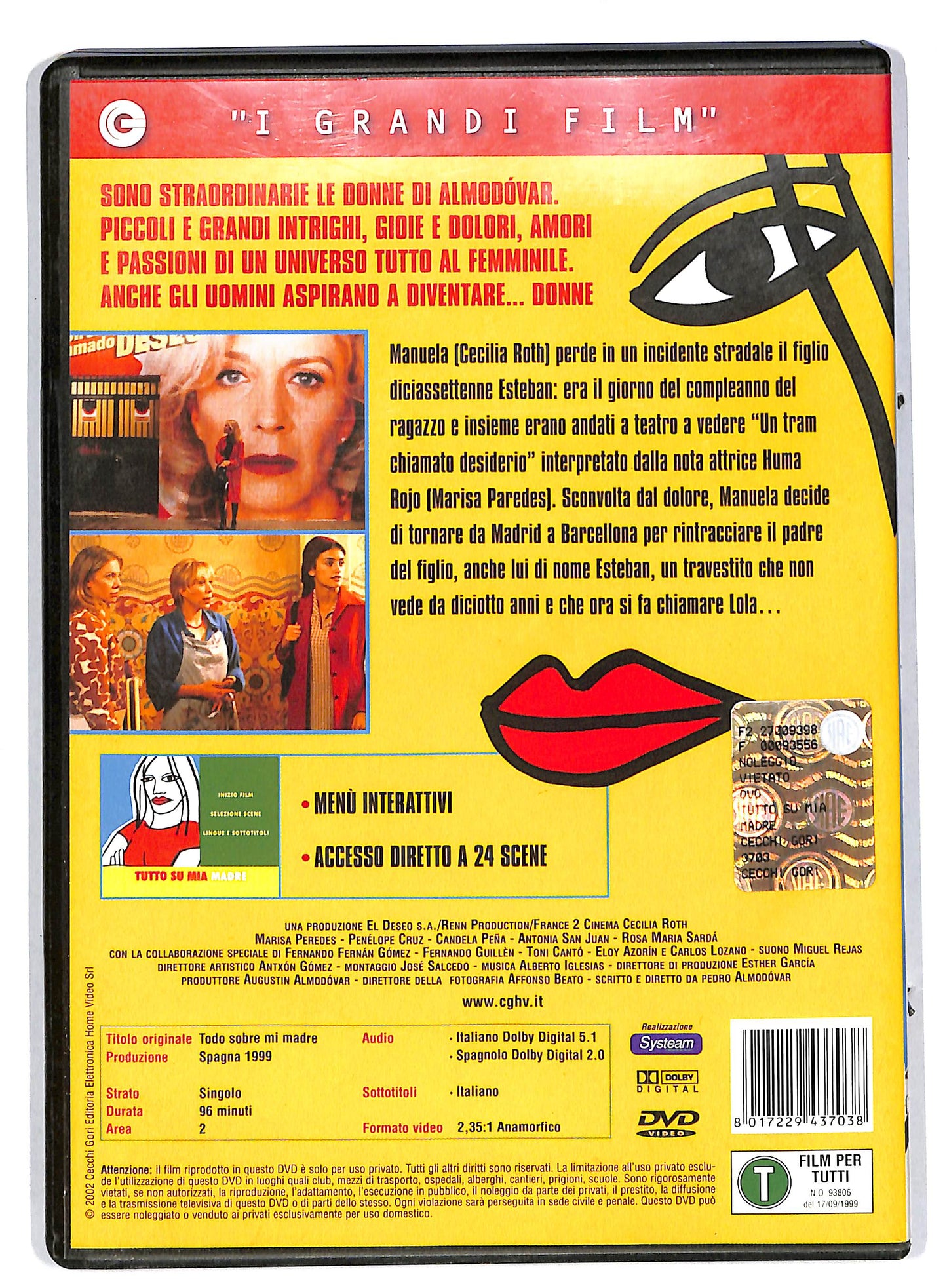EBOND Tutto su mia madre DVD DB592447