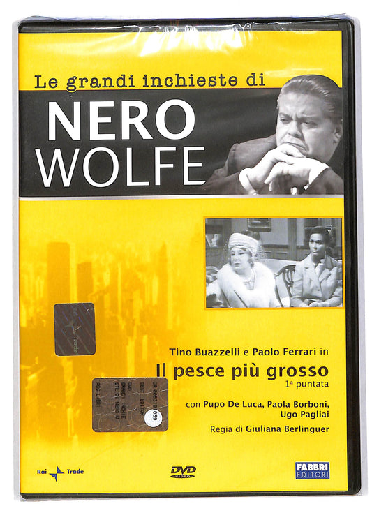 EBOND Il pesce piu grosso prima puntata - Nero wolfe EDITORIALE DVD DB592605