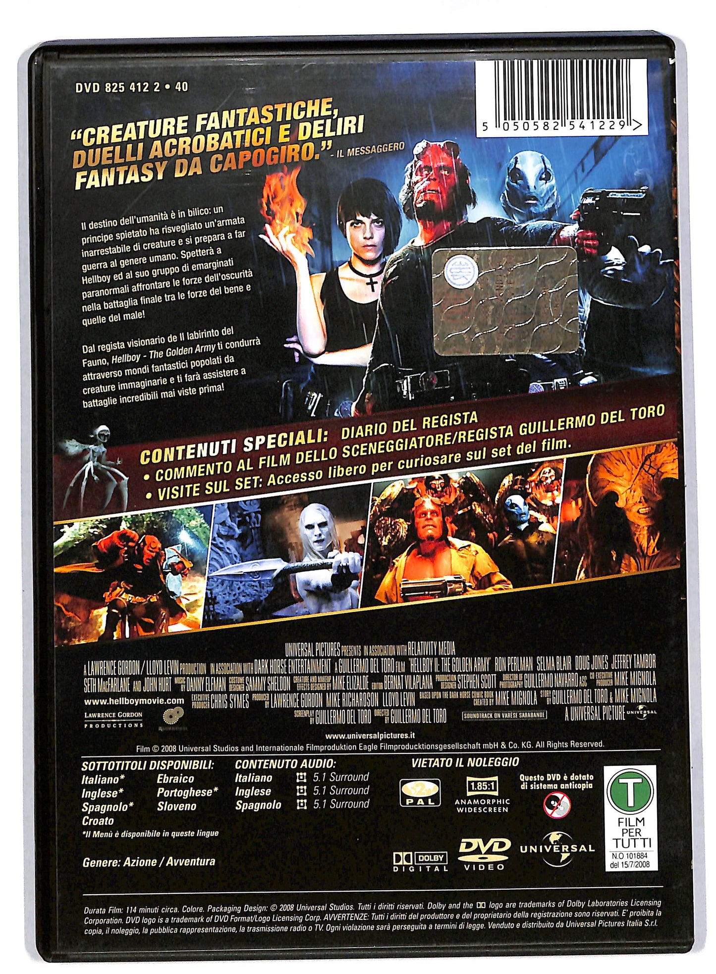 EBOND Hellboy - The Golden Army DVD DB592614