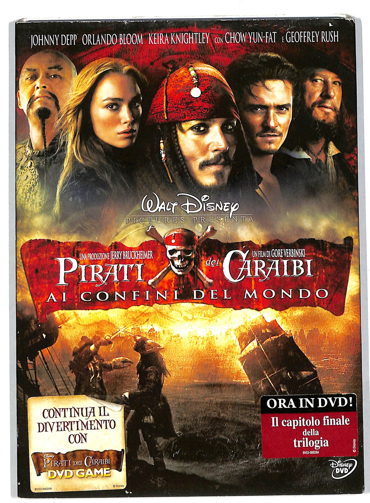EBOND Pirati Dei Caraibi Ai Confini Del Mondo SLIPCASE DVD DB592628