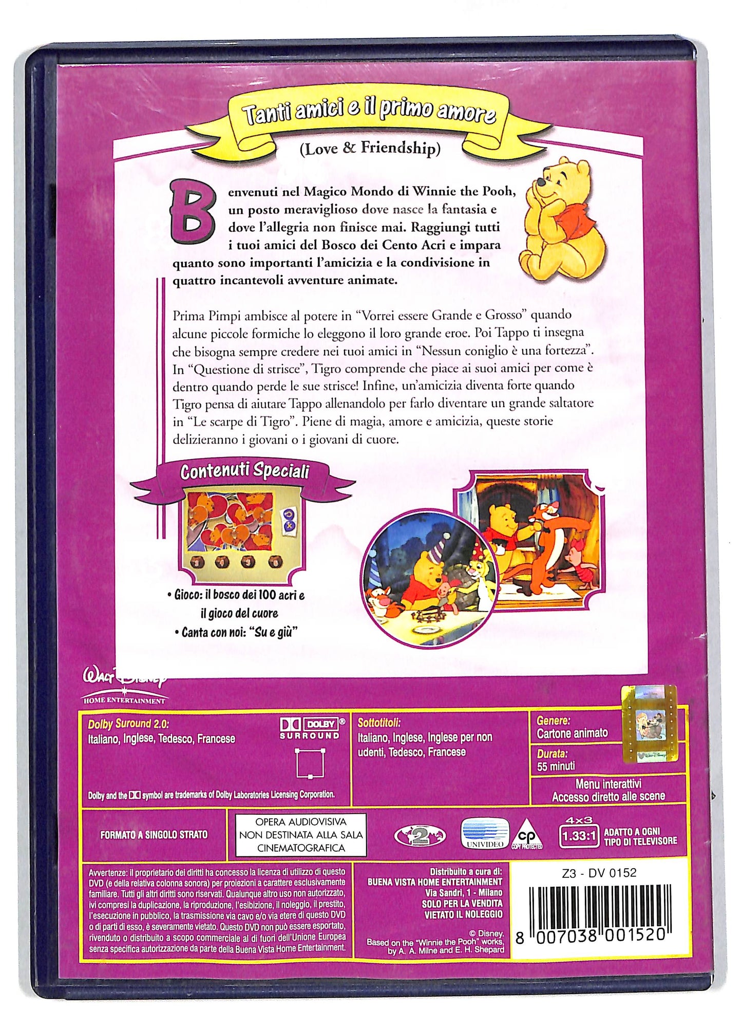 EBOND Il magico mondo di winnie the pooh - tanti amici DVD DB592630