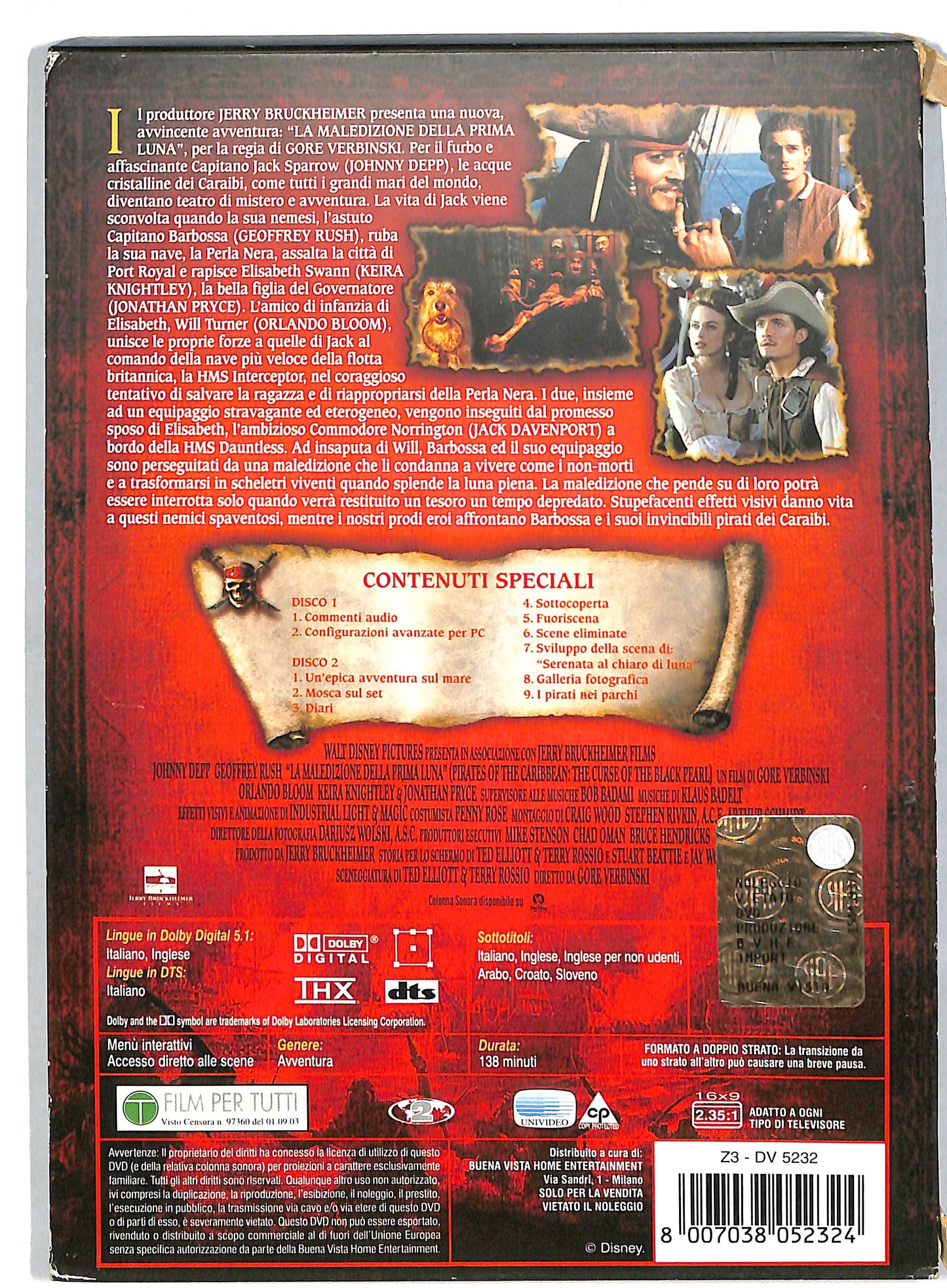 EBOND La maledizione della prima luna edizione 2 dischi DVD DB592650