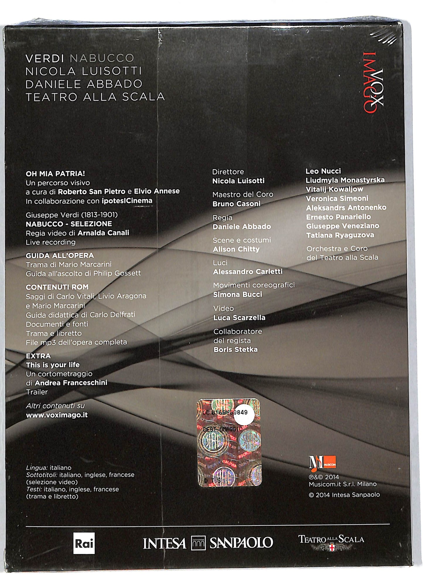 EBOND Verdi Nabucco EDITORIALE DVD DB592653