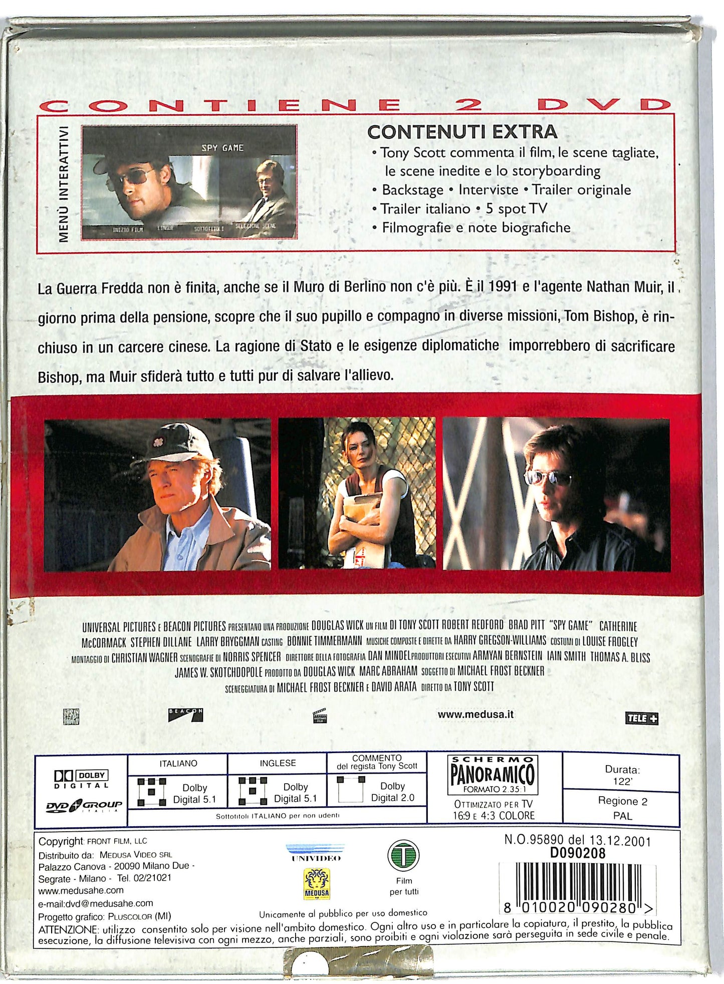 EBOND Spy Game DIGIPACK NOLEGGIO DVD DB592656