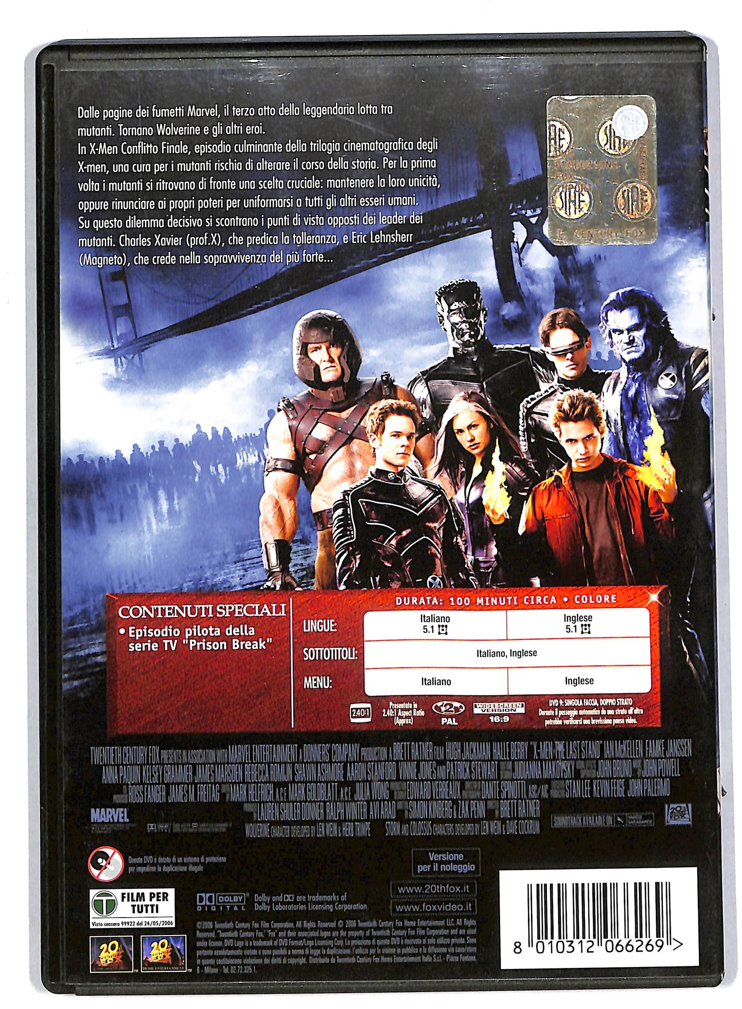 EBOND X-men - Conflitto Finale NOLEGGIO DVD DB592715