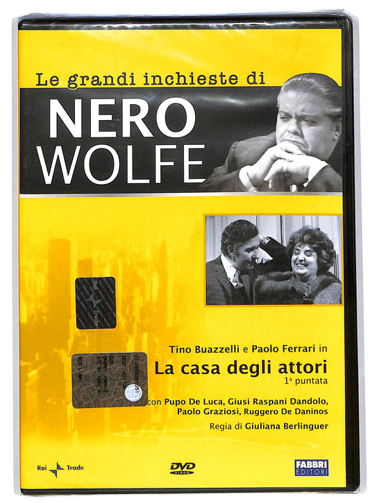 EBOND Nero Wolfe - La casa degli attori prima puntata EDITORIALE DVD DB592727