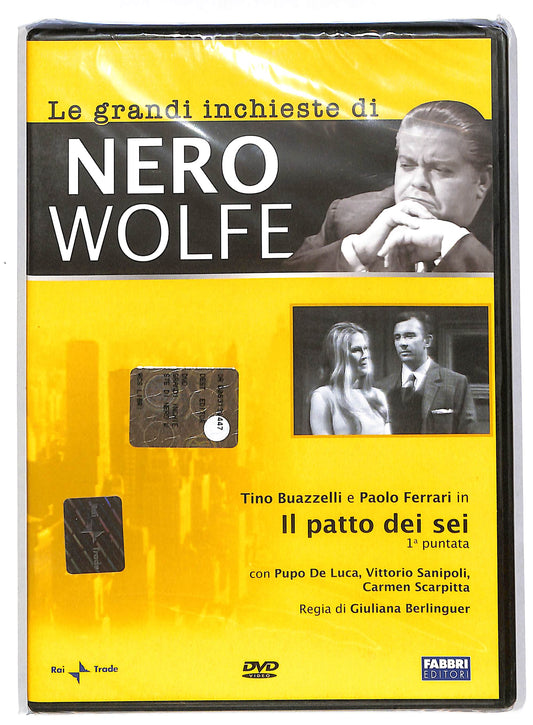 EBOND Nero Wolfe - Il patto dei sei prima puntata EDITORIALE DVD DB592728