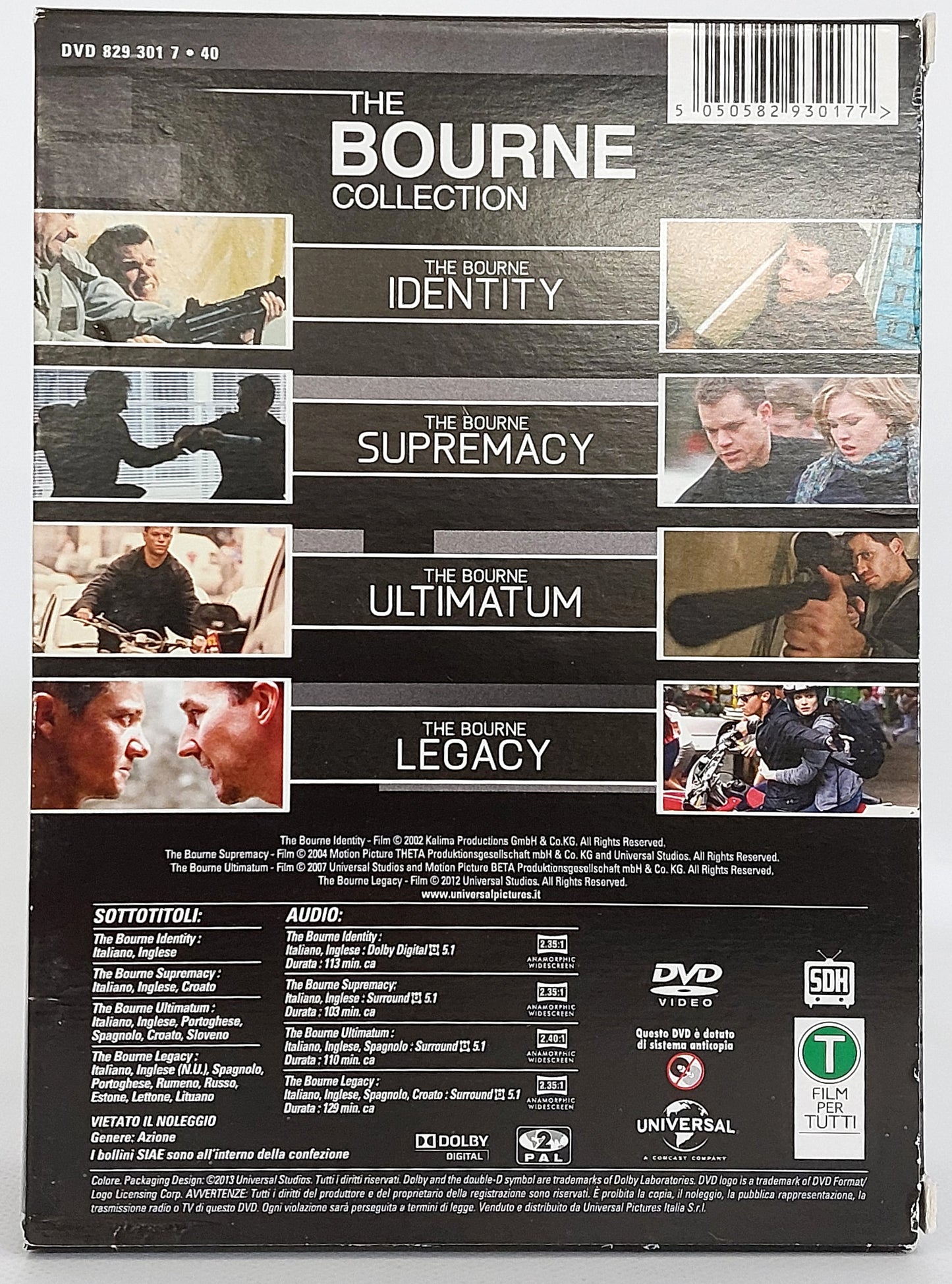 EBOND The Bourne collection DVD DB592742