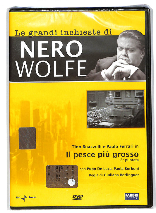 EBOND Il pesce piu grosso seconda puntata - Nero wolfe EDITORIALE DVD DB592743