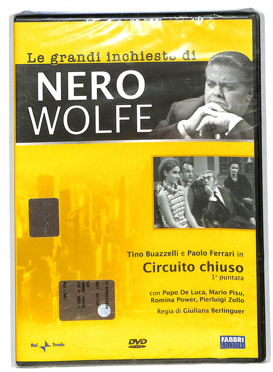 EBOND Nero wolfe - circuito chiuso prima puntata EDITORIALE DVD DB592744