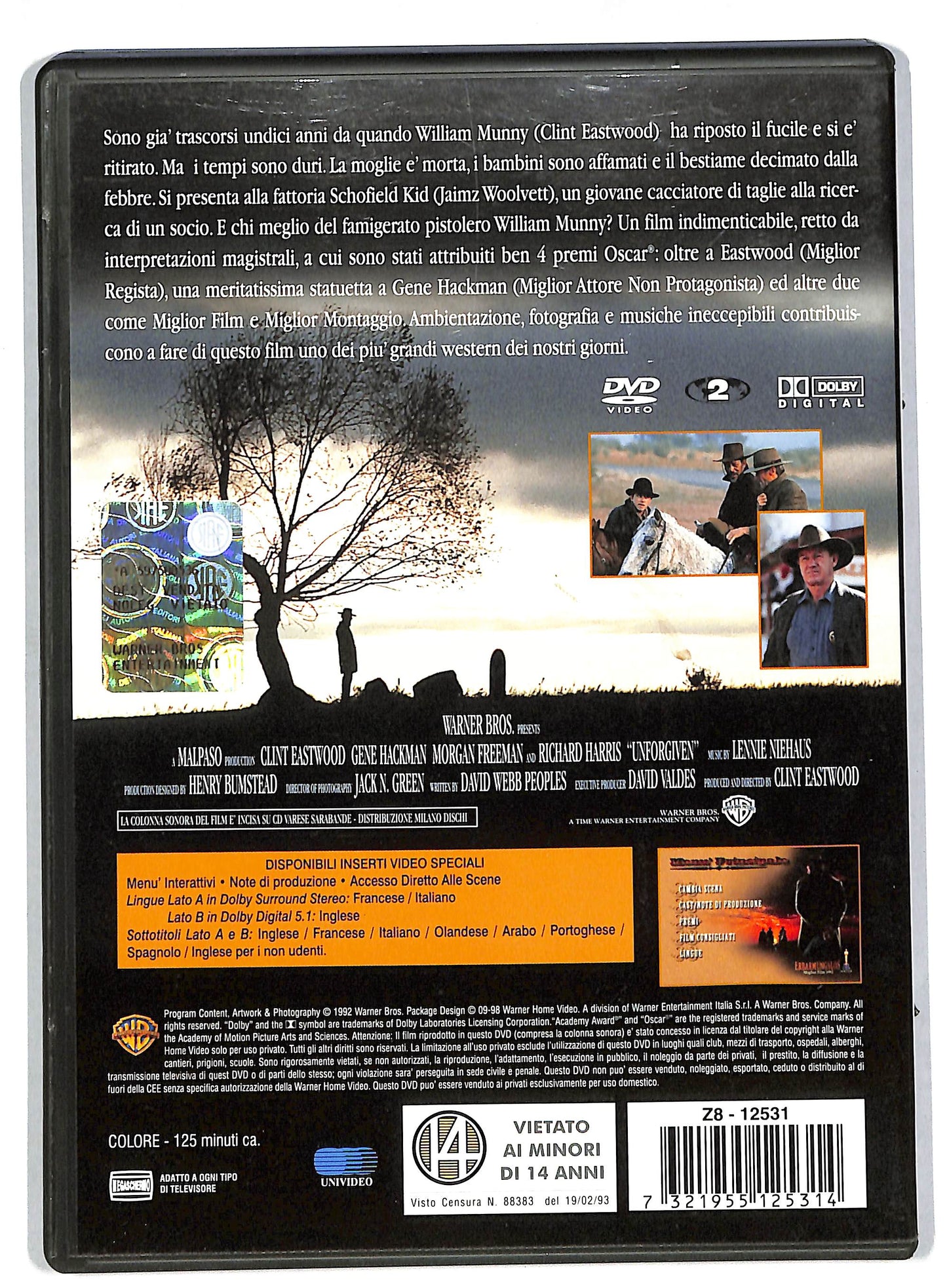 EBOND Gli spietati DVD DB592803