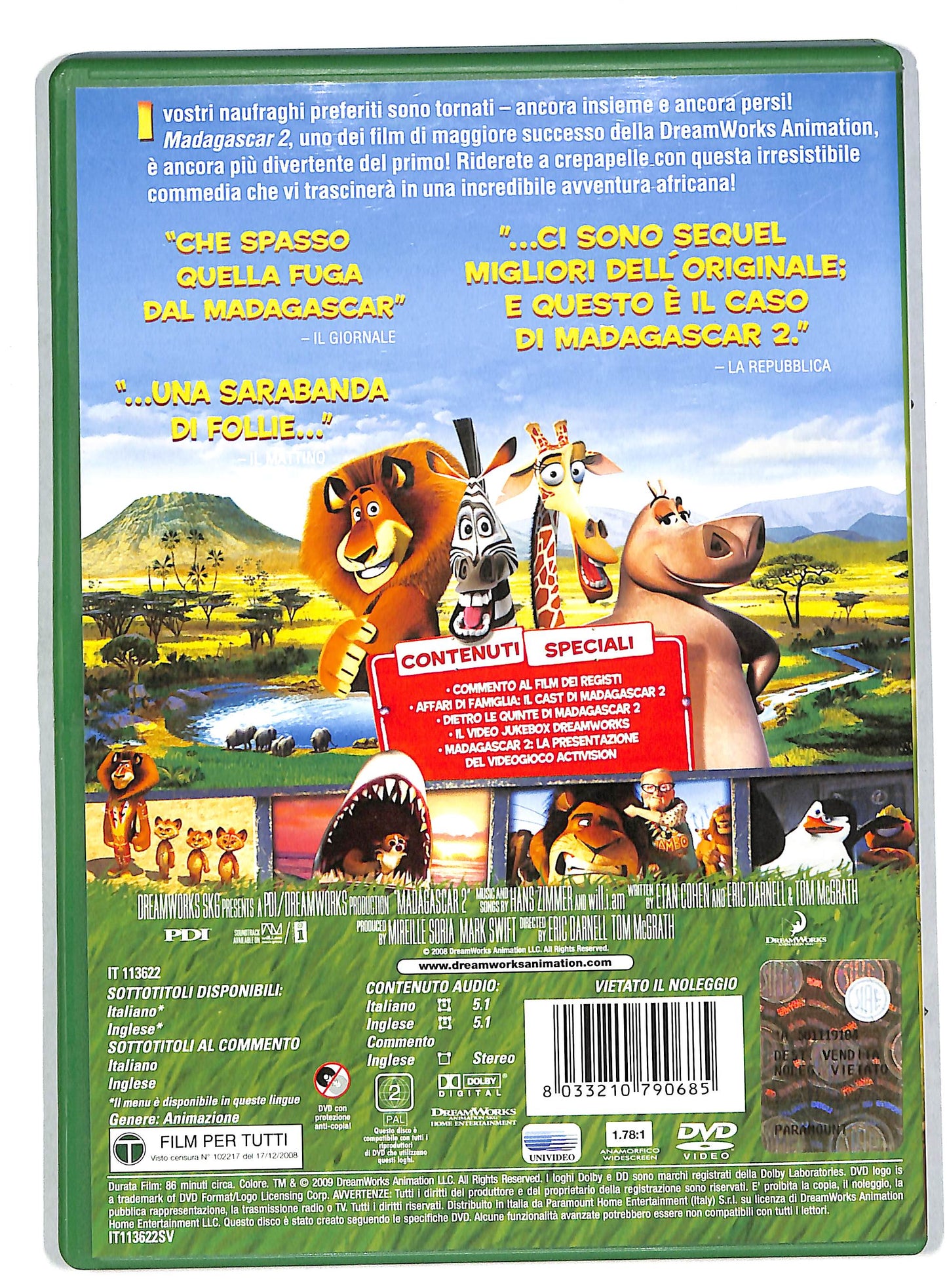 EBOND Madagascar 2 DVD DB592812