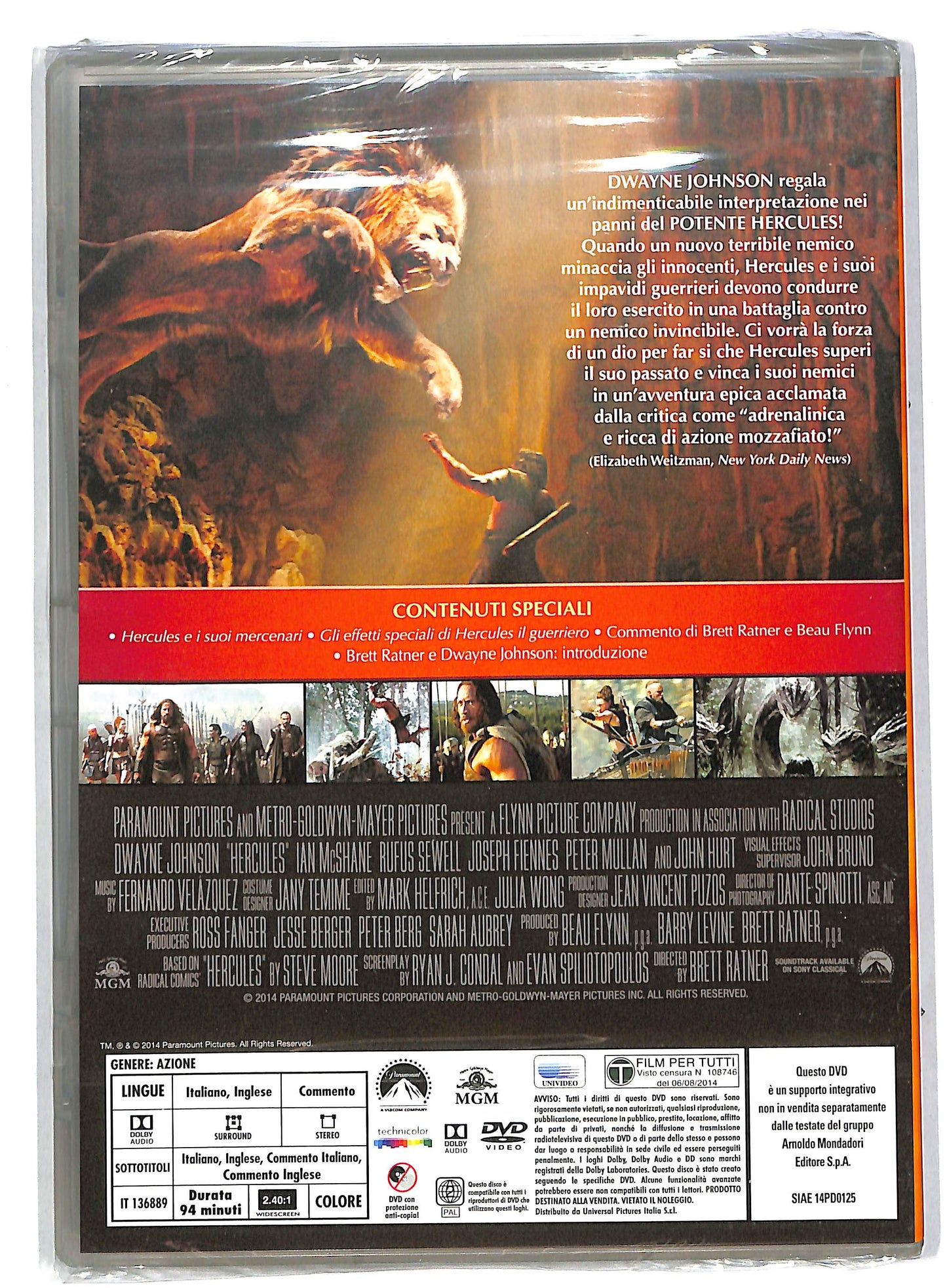 EBOND Hercules il guerriero EDITORIALE DVD DB592818