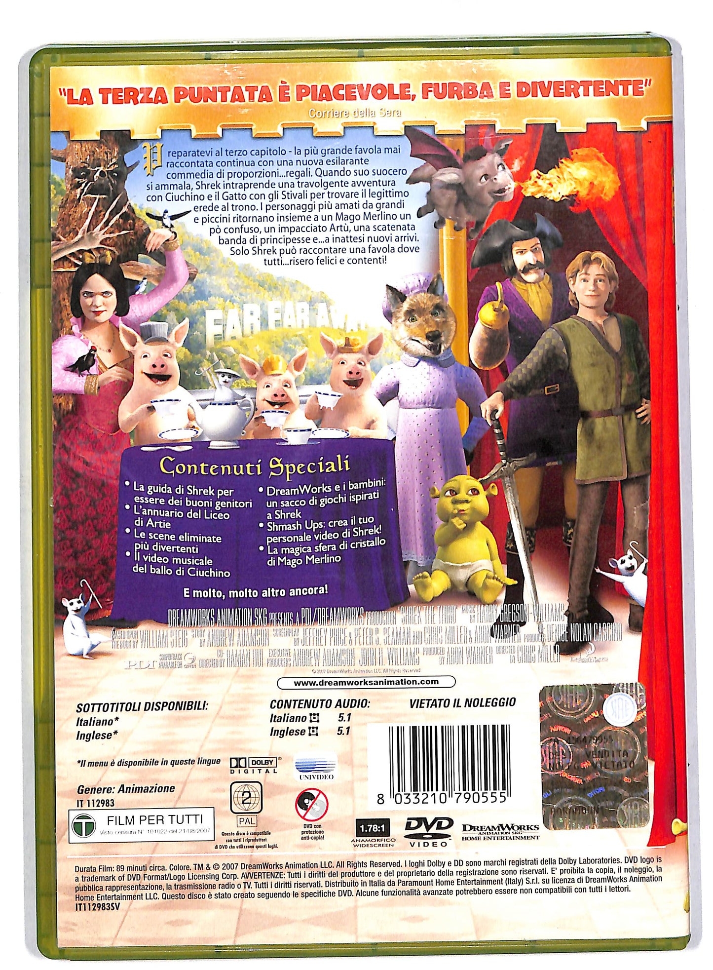 EBOND Shrek terzo DVD DB592824