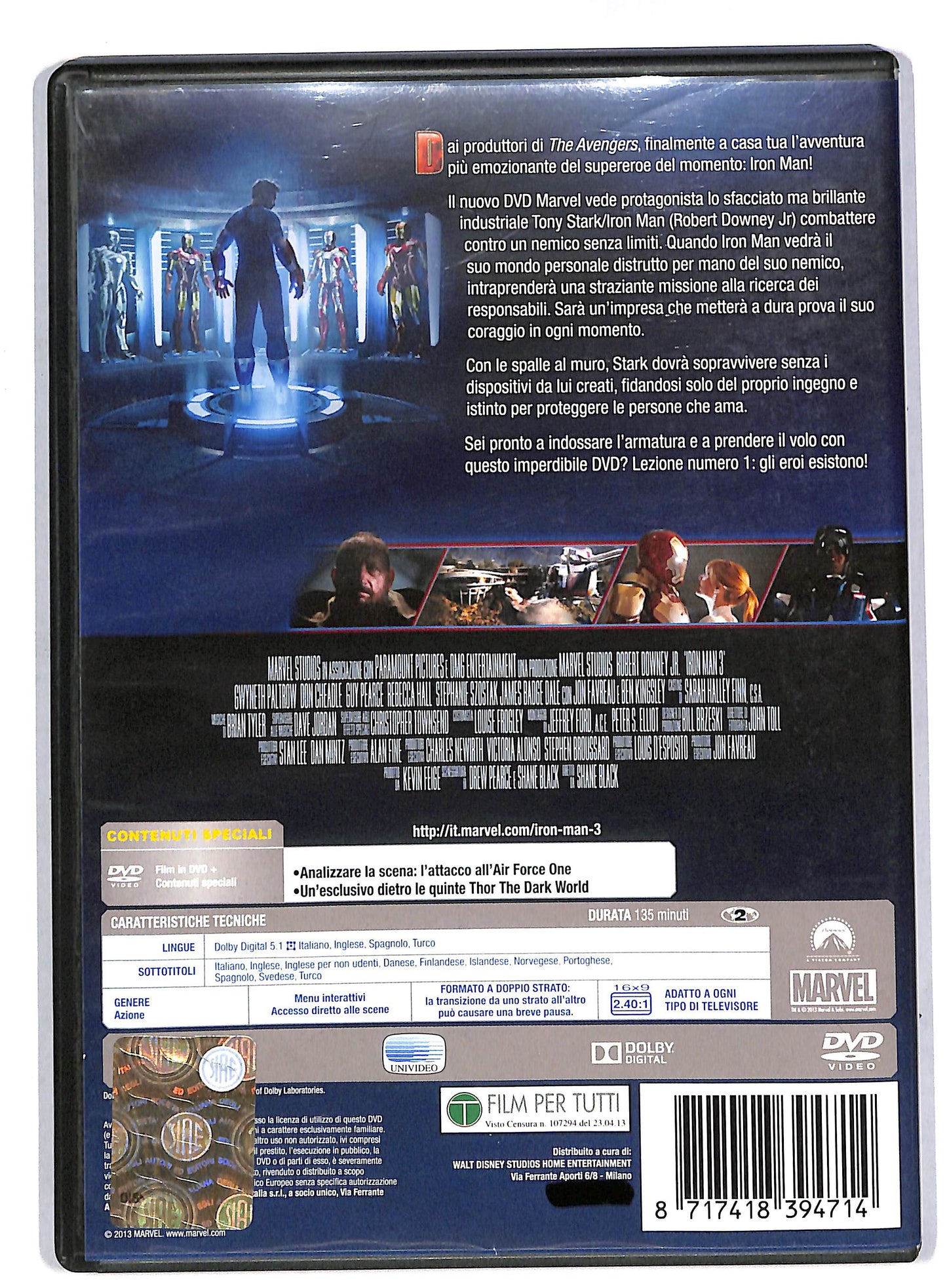 EBOND Iron Man 3 NOLEGGIO DVD DB592826
