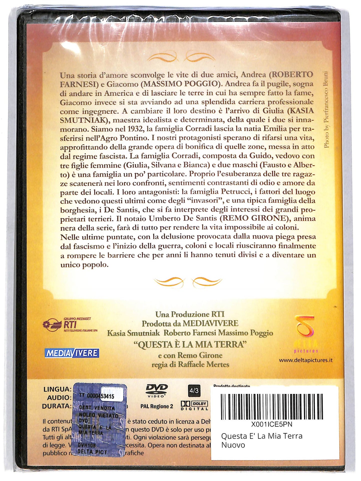 EBOND Questa e la mia terra (4 dischi) DVD DB592843