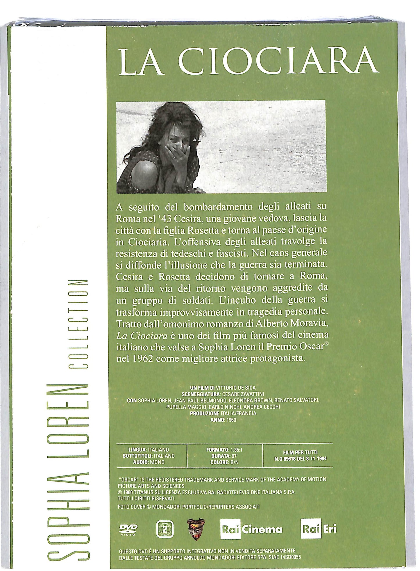 EBOND La ciociara SLIPCASE EDITORIALE DVD DB592851