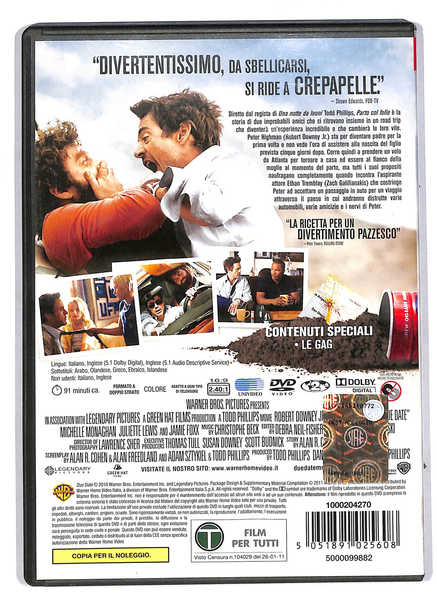 EBOND Parto col folle NOLEGGIO DVD DB592859