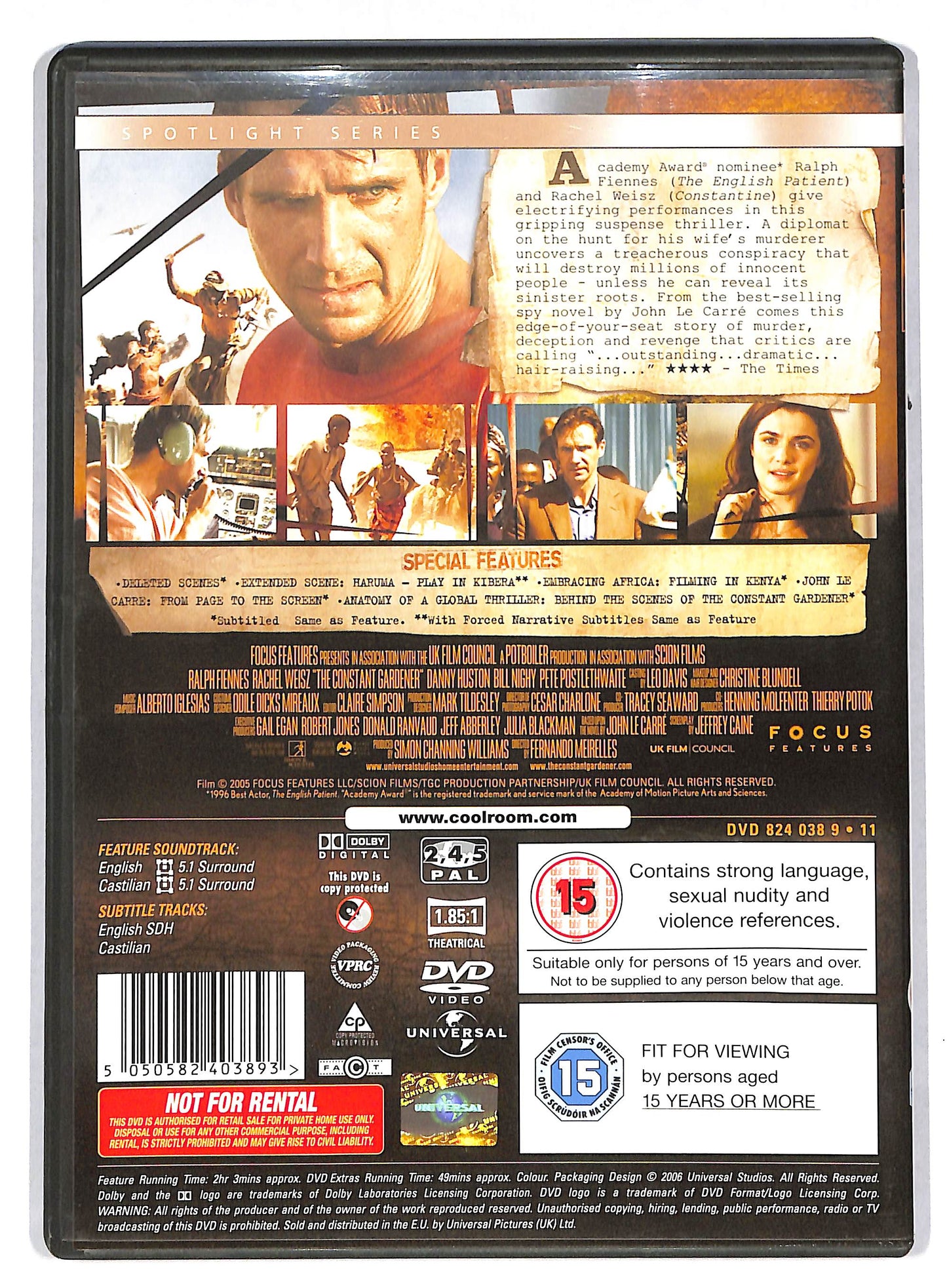 EBOND The Constant Gardener - Uk Edition DVD DB593113