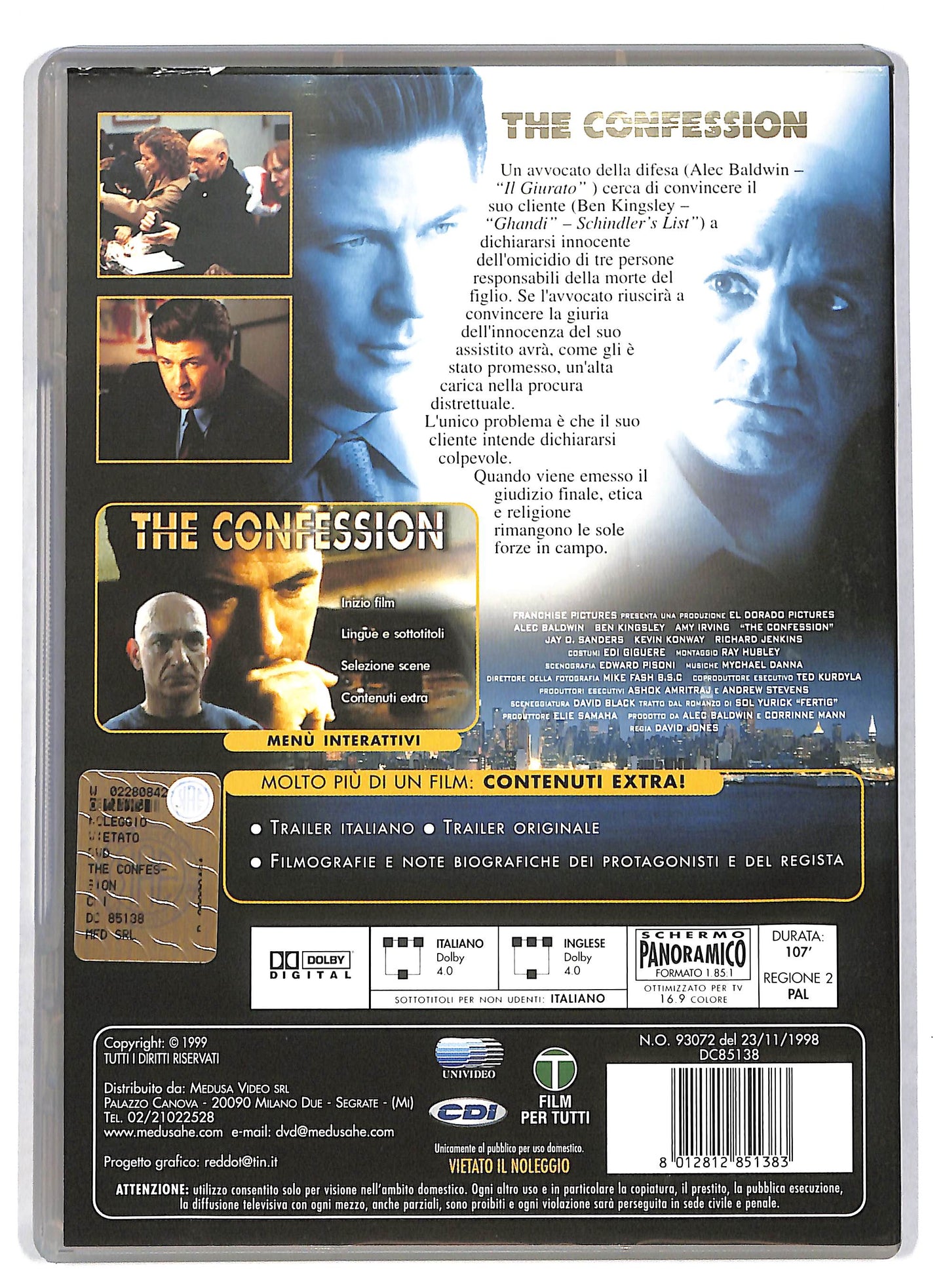 EBOND The confession DVD DB593122