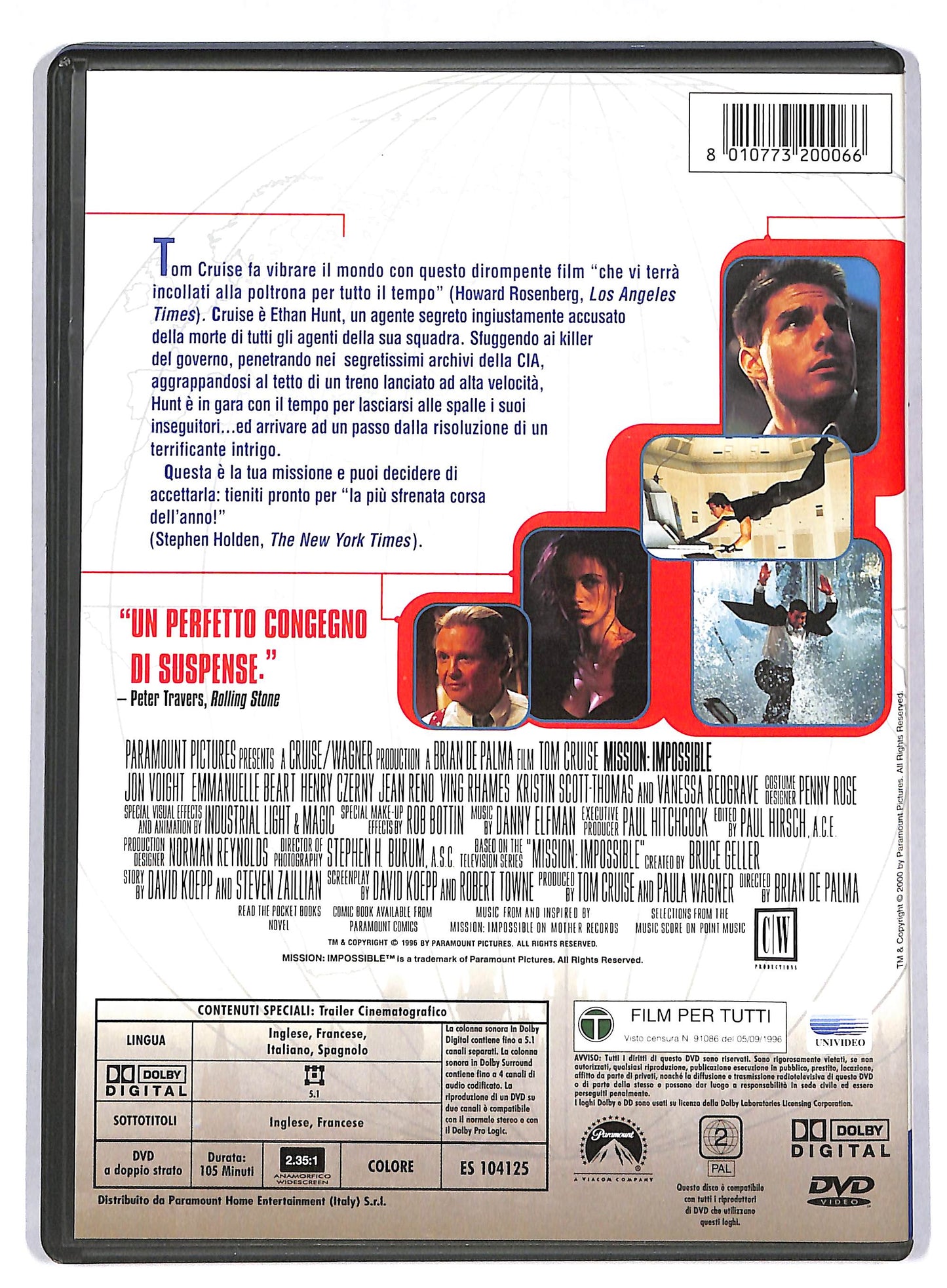 EBOND Mission Impossible DVD DB593211