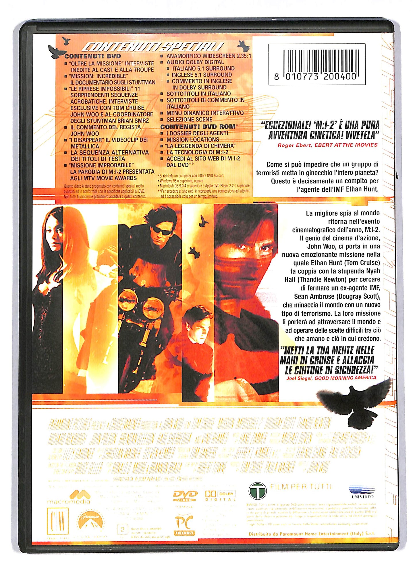 EBOND Mission Impossible 2 DVD DB593212