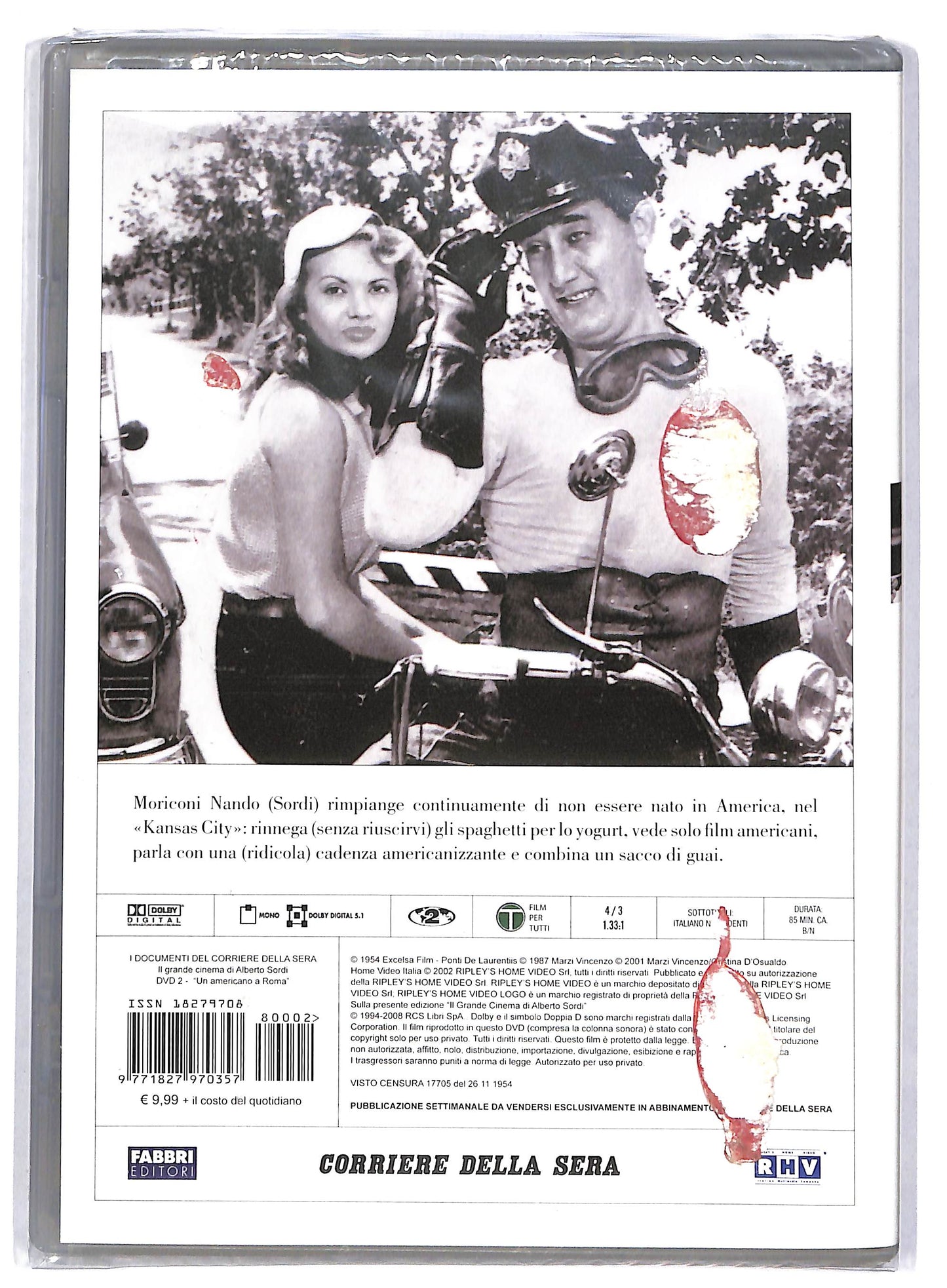 EBOND Un americano a Roma EDITORIALE DVD DB593235