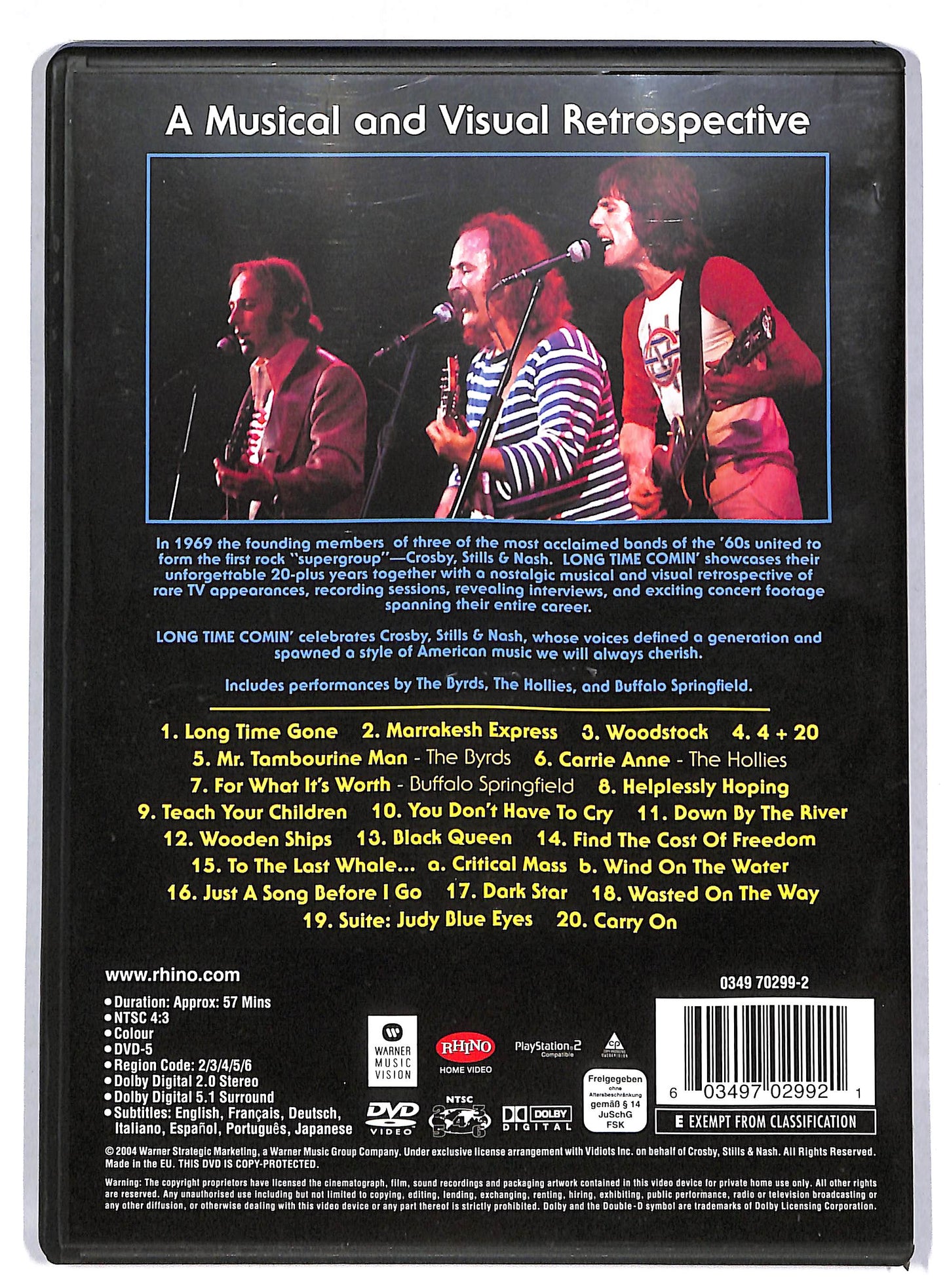 EBOND Crosby Stills & Nash - A Long Time Coming DVD DB593251