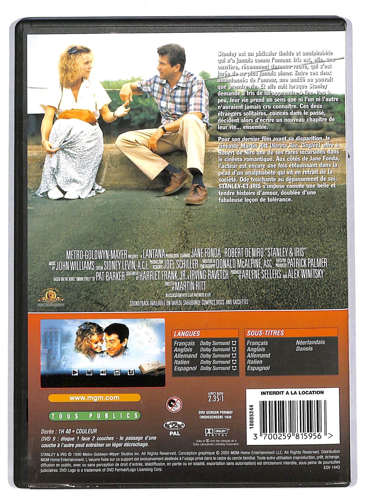 EBOND Stanley & Iris DVD DB593316