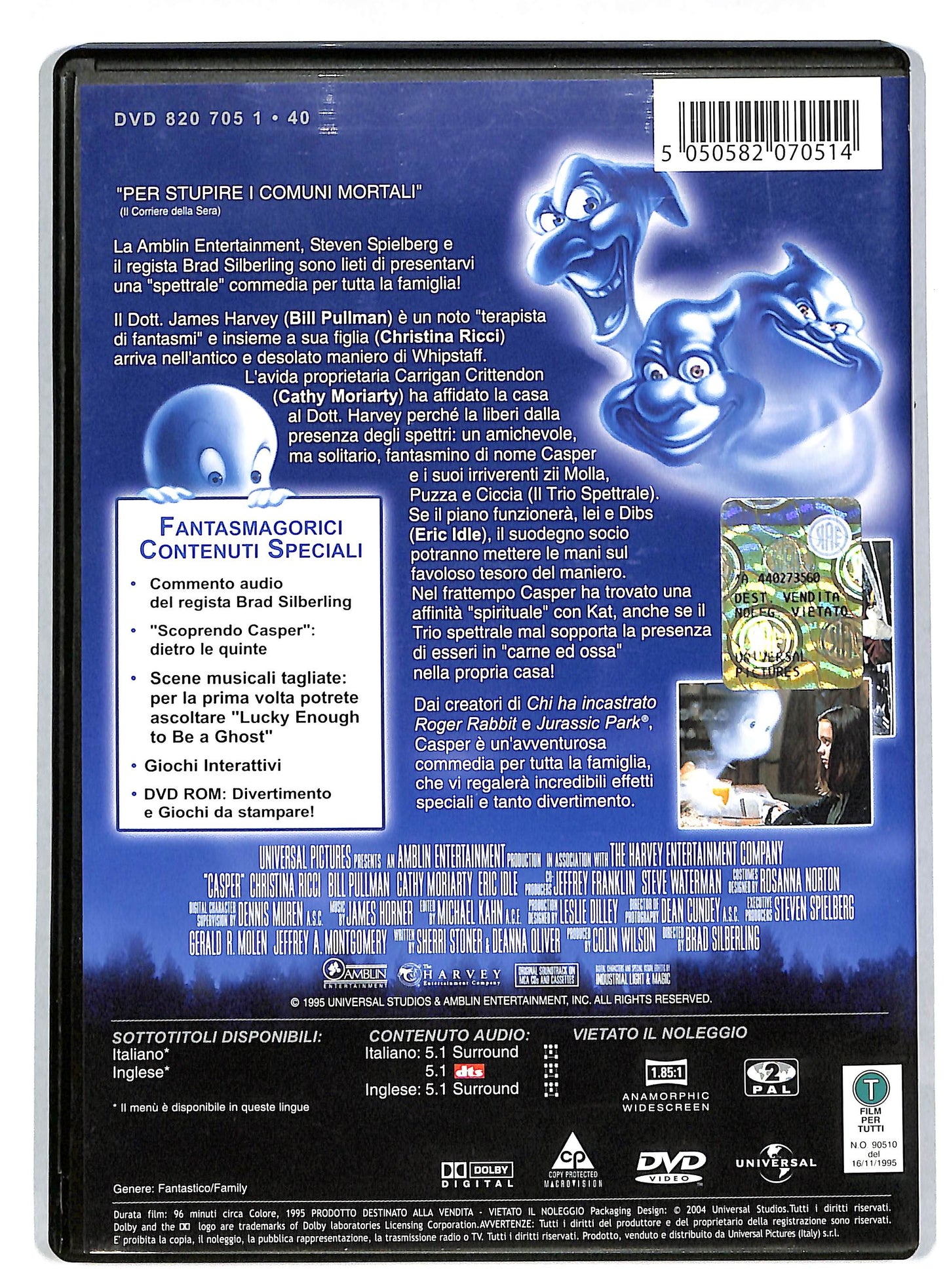 EBOND Casper (film) DVD DB593343