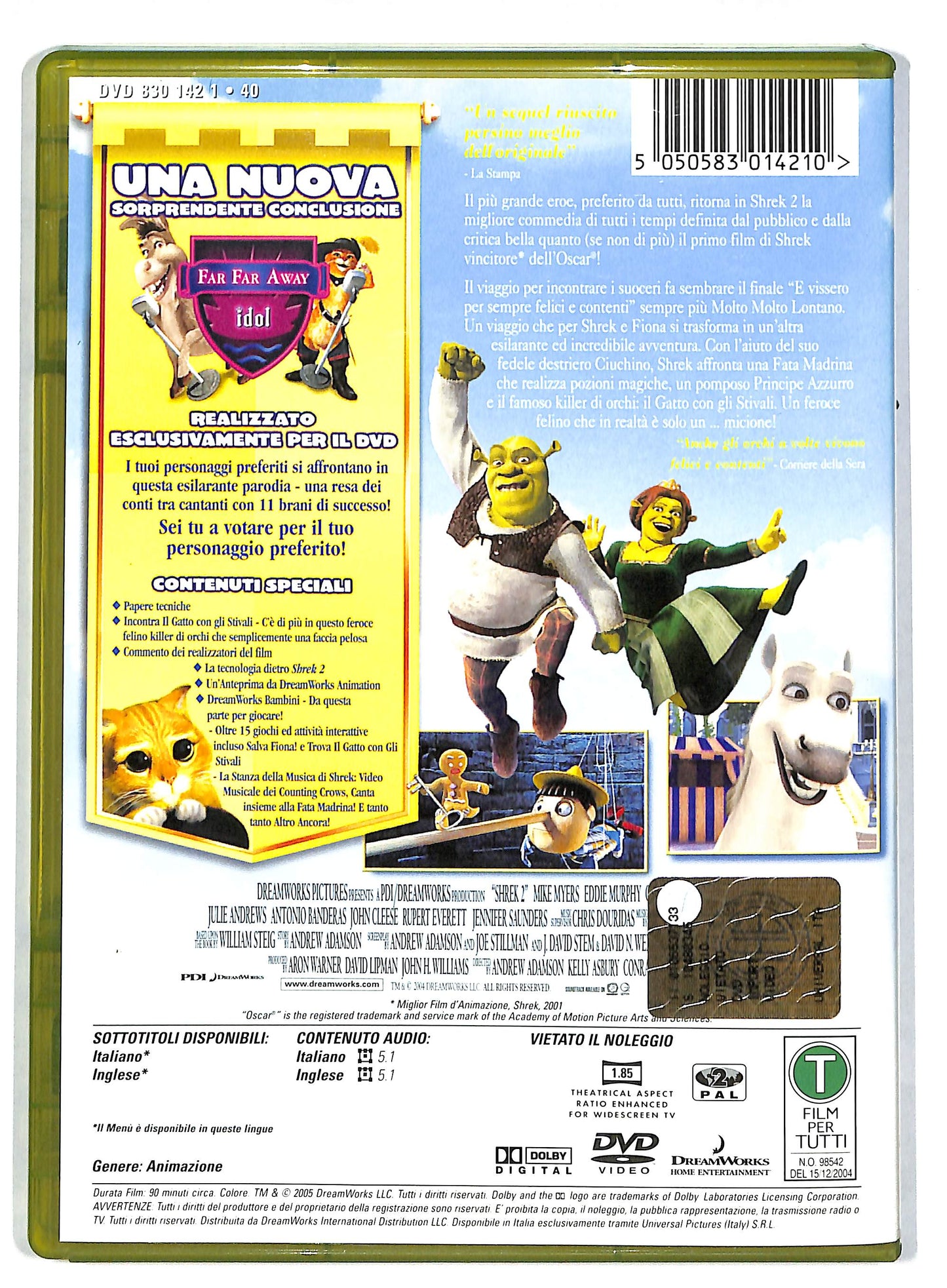 EBOND Shrek 2 DVD DB593350
