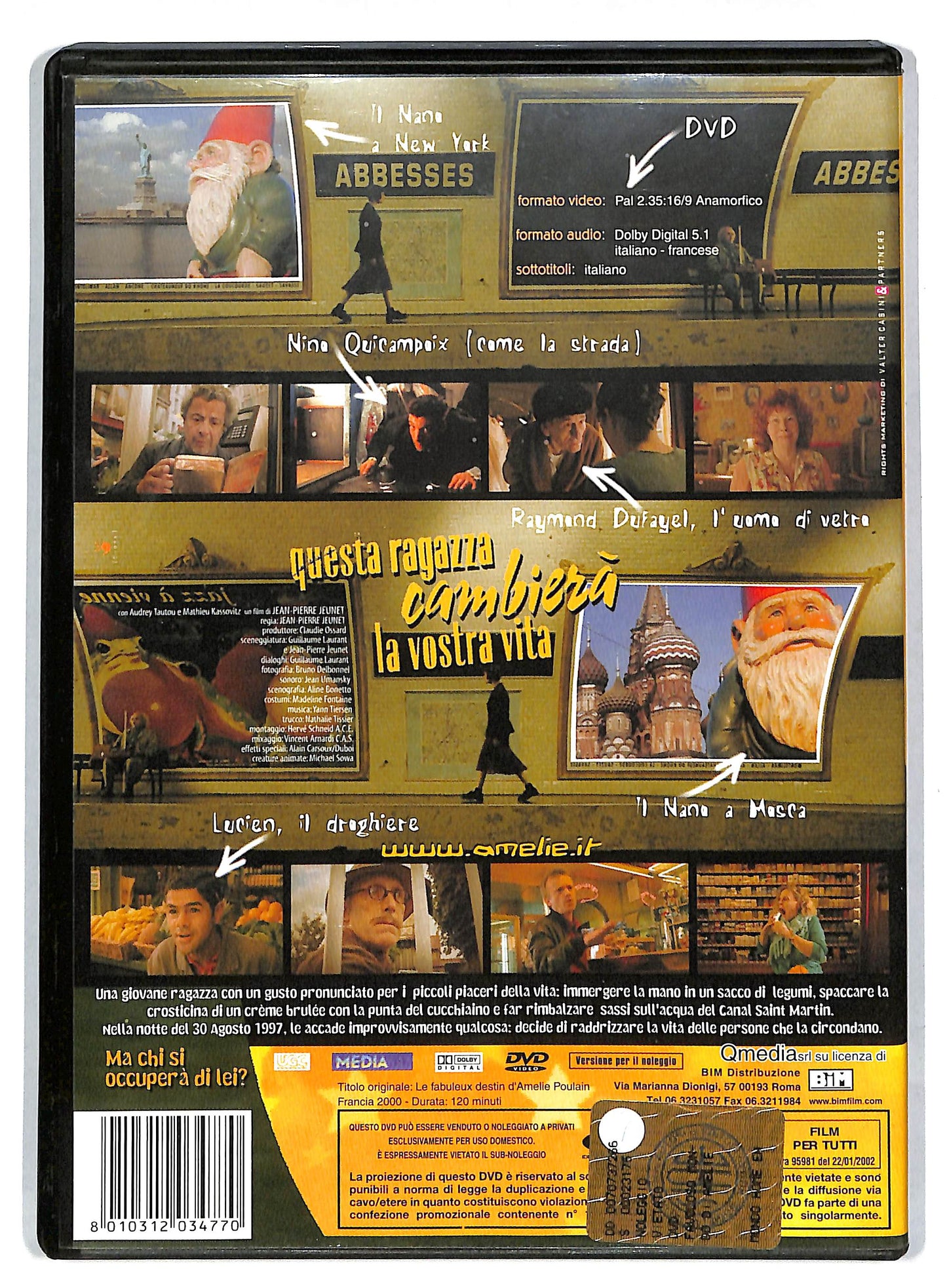 EBOND Il favoloso mondo di Amelie DVD DB593366