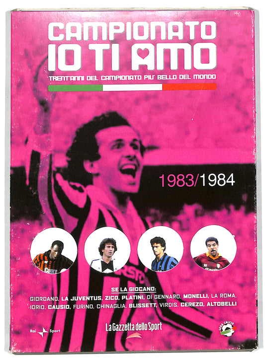 EBOND Campionato io ti amo vol 6 1983 - 1984 slipcase EDITORIALE DVD DB593640