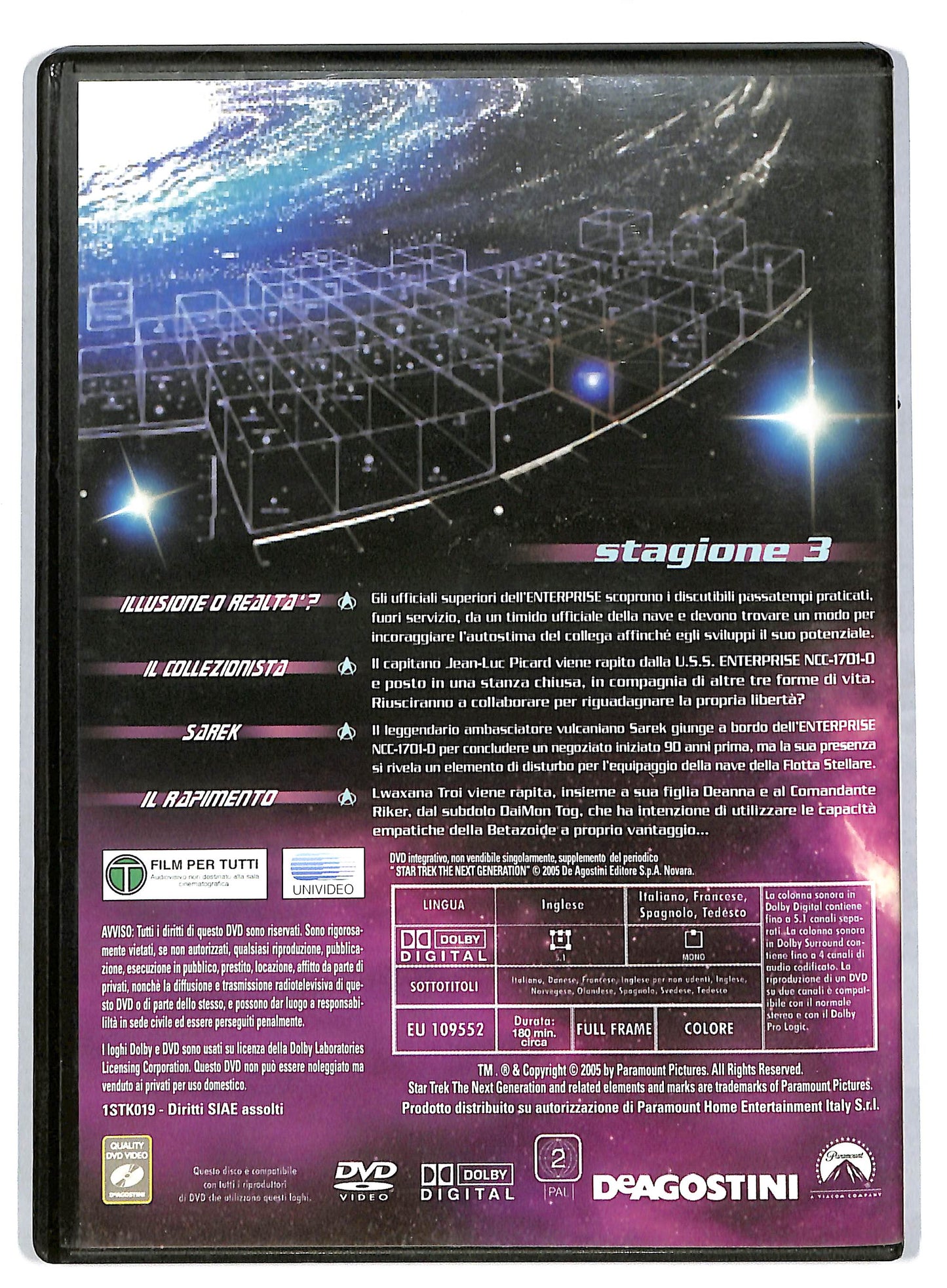 EBOND Star Trek the next generation - Stagione 3 vol 6 EDITORIALE DVD DB594130