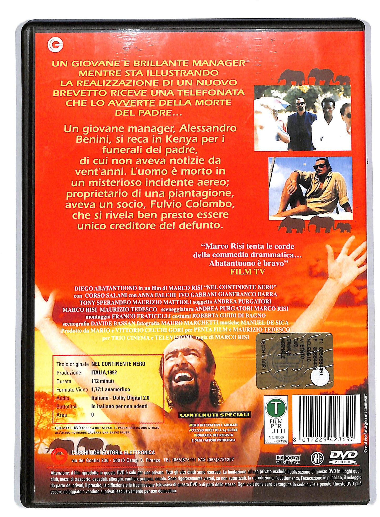 EBOND Nel Continente Nero DVD DB594139