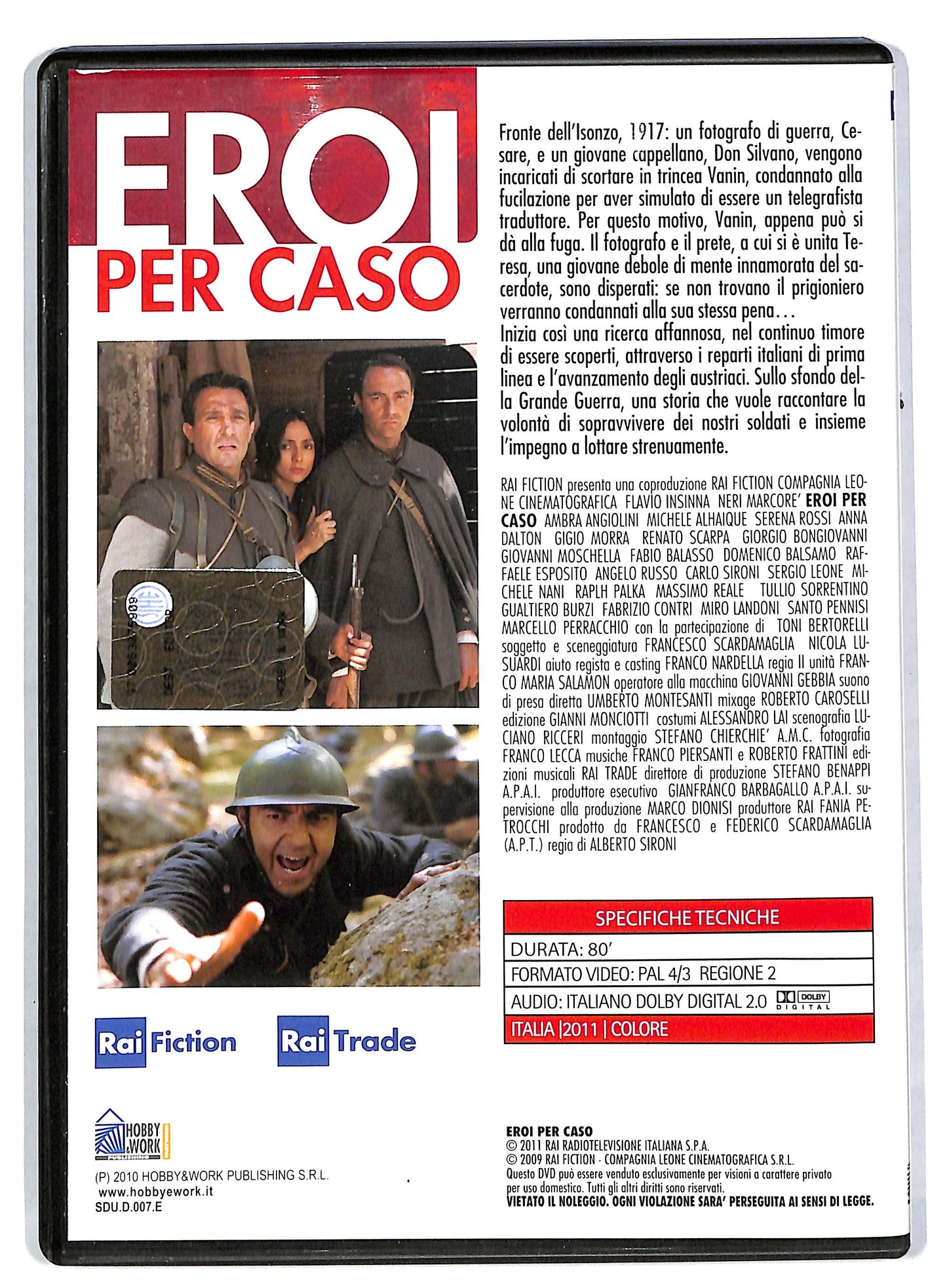 EBOND Eroi per caso EDITORIALE DVD DB594431