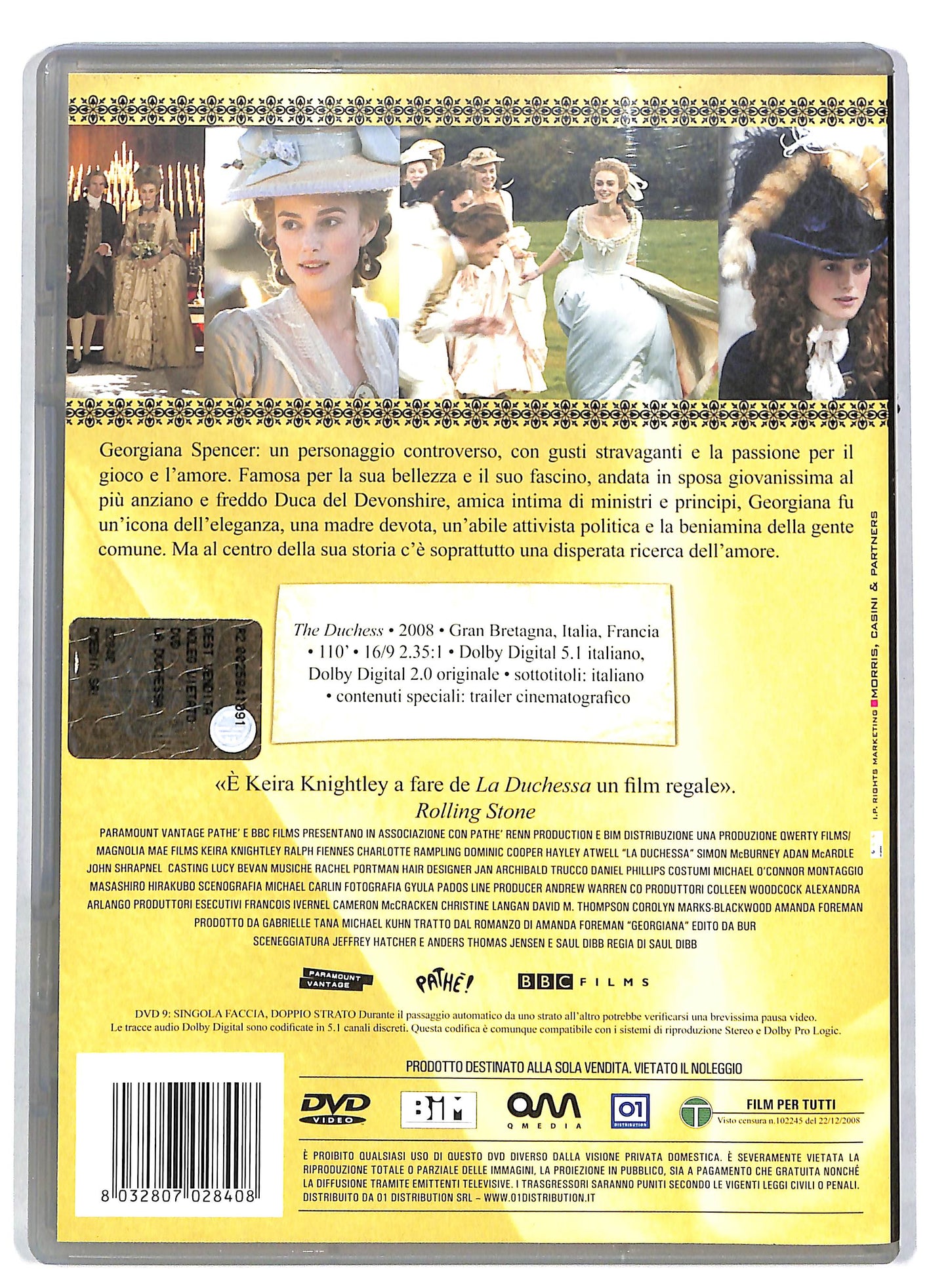 EBOND La duchessa DVD DB594439