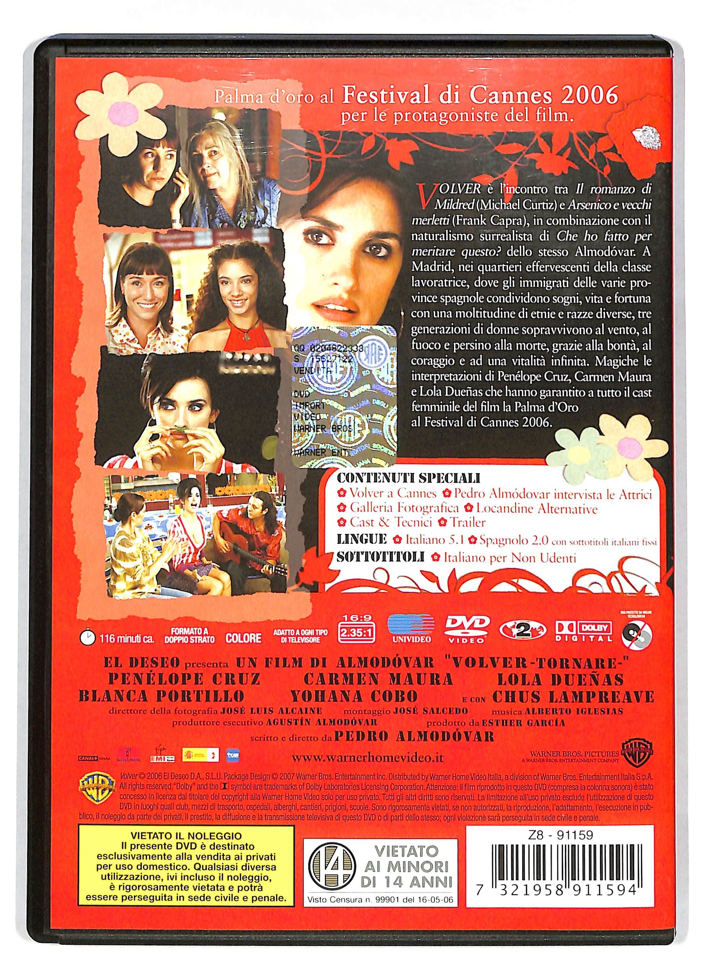 EBOND Volver - Tornare DVD DB594460