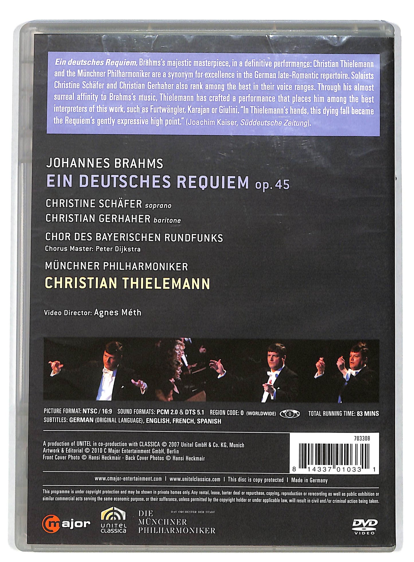 EBOND Ein deutsches requiem - Thielemann DVD DB594464