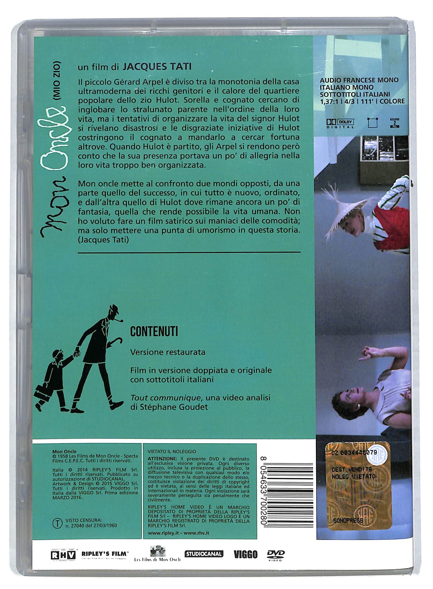 EBOND Mon Oncle - Mio zio DVD DB594632