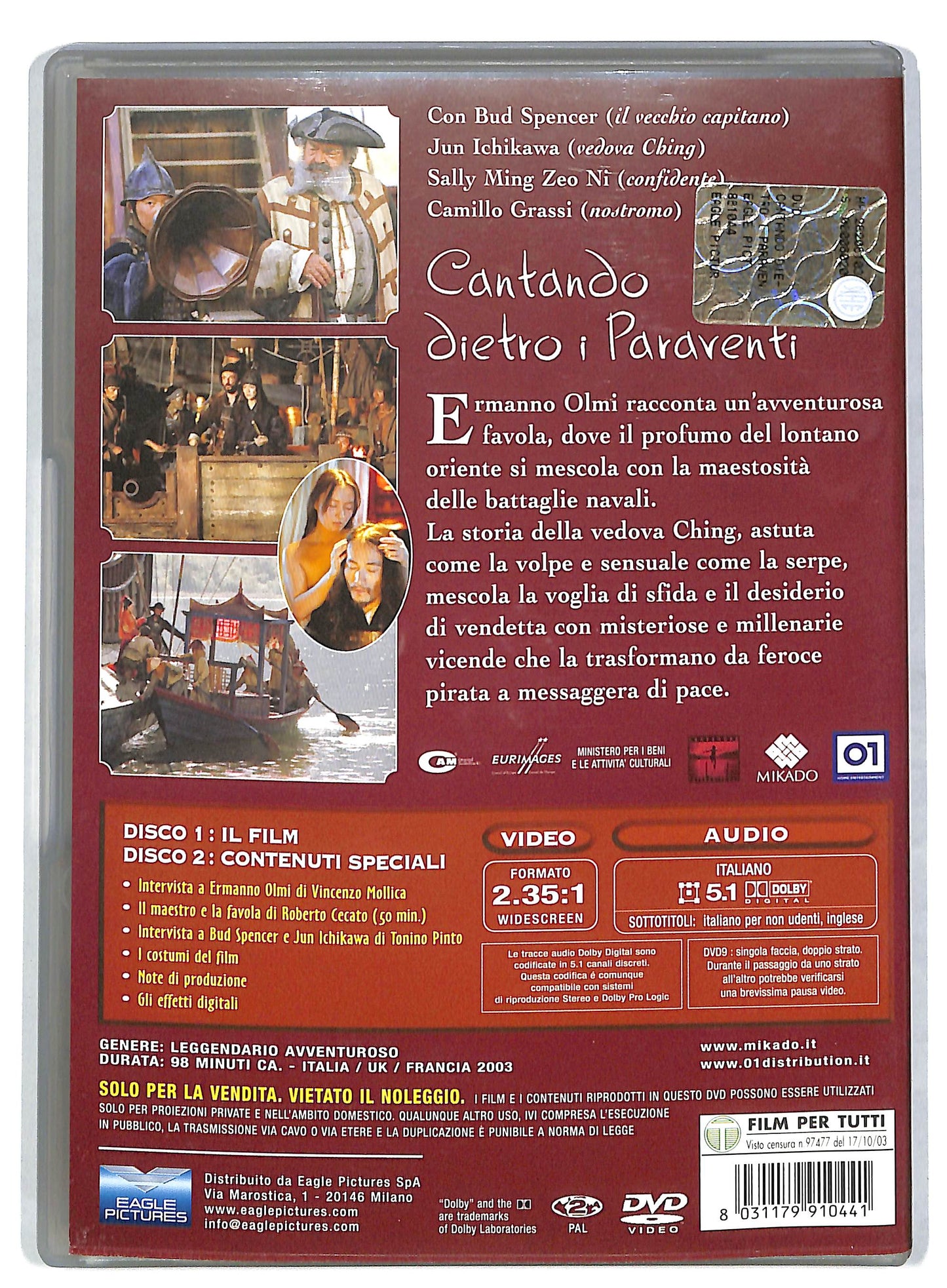 EBOND Cantando dietro i paraventi DVD DB594655