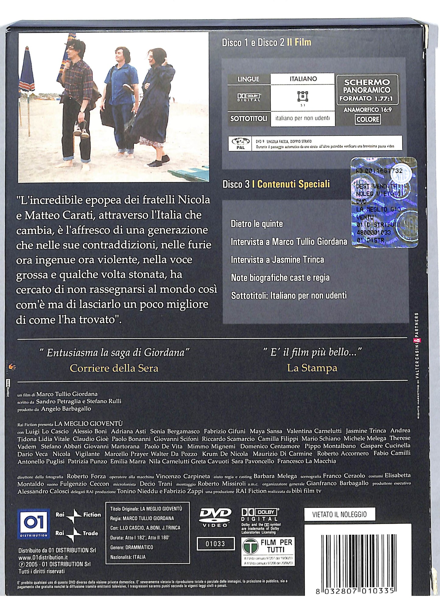 EBOND La meglio gioventu - atto 1 e 2 DIGIPACK DVD DB594934