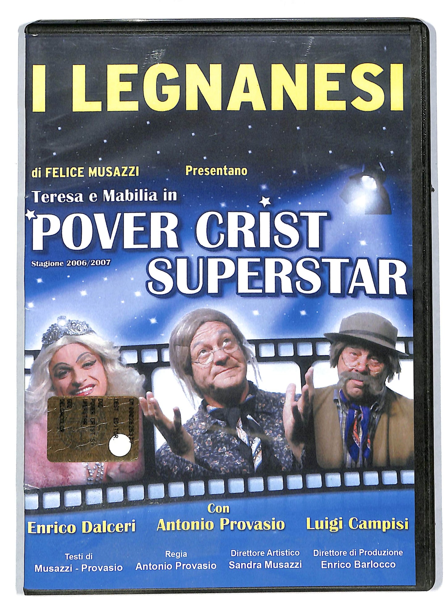 EBOND Pover Crist Superstar EDITORIALE DVD DB594939