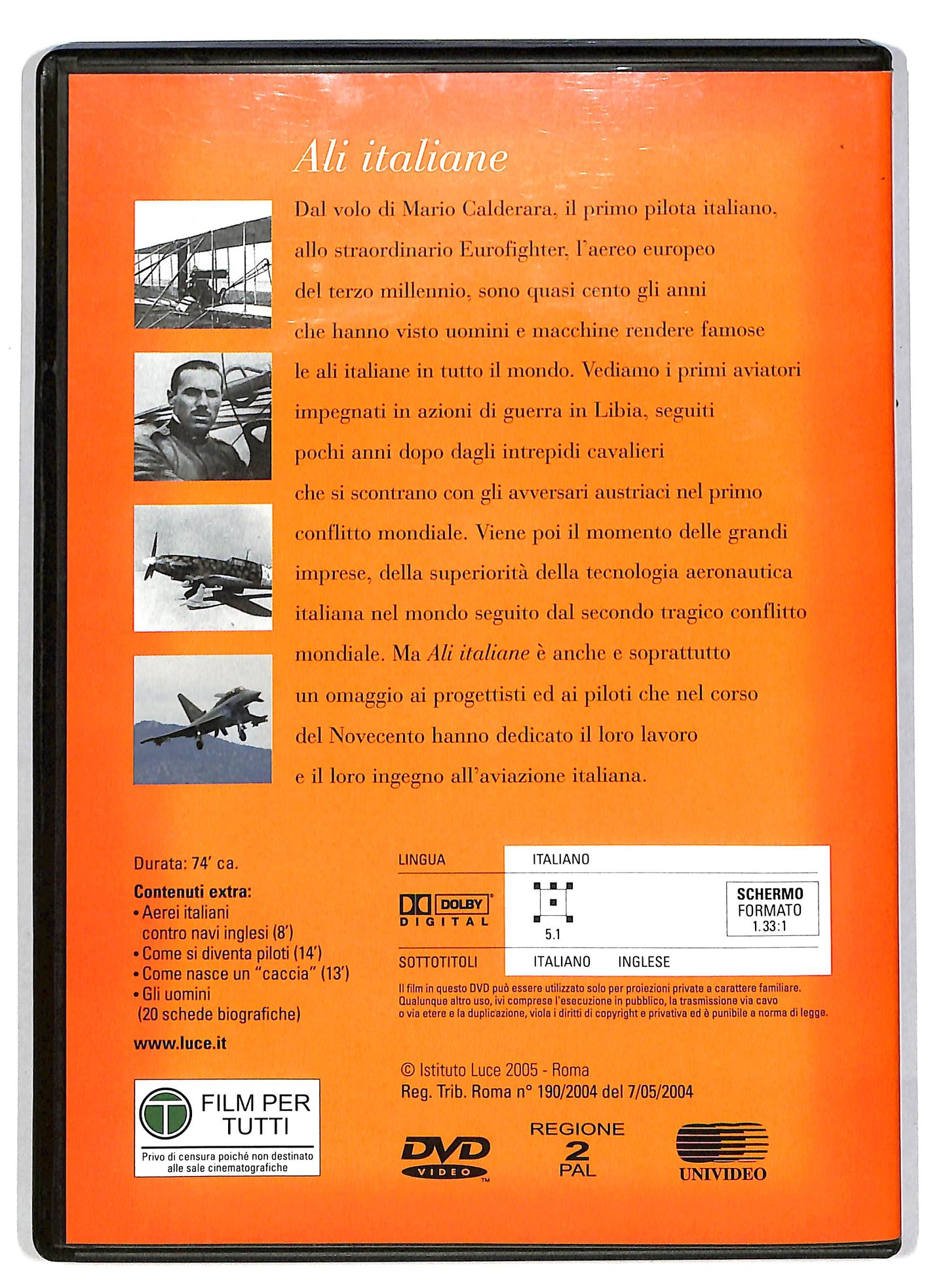 EBOND Novecento ali italiane vol 4 EDITORIALE DVD DB594959