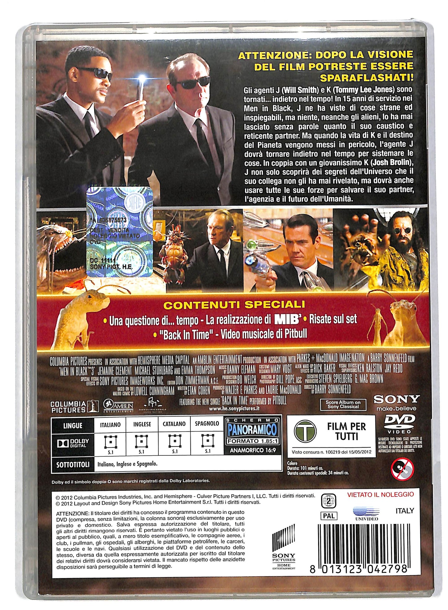 EBOND Men in Black 3 DVD DB595110