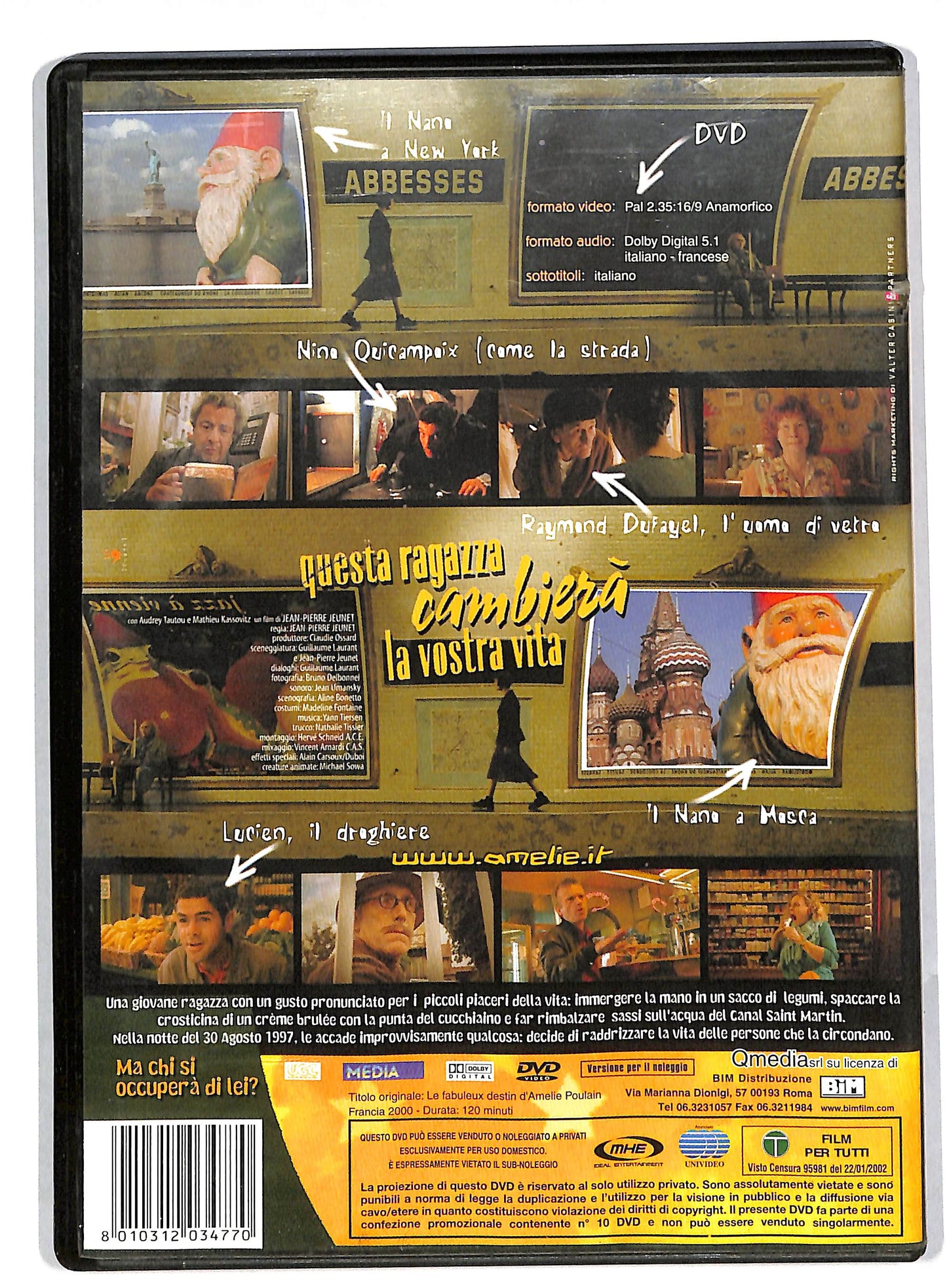 EBOND Il favoloso mondo di Amelie DVD DB595126