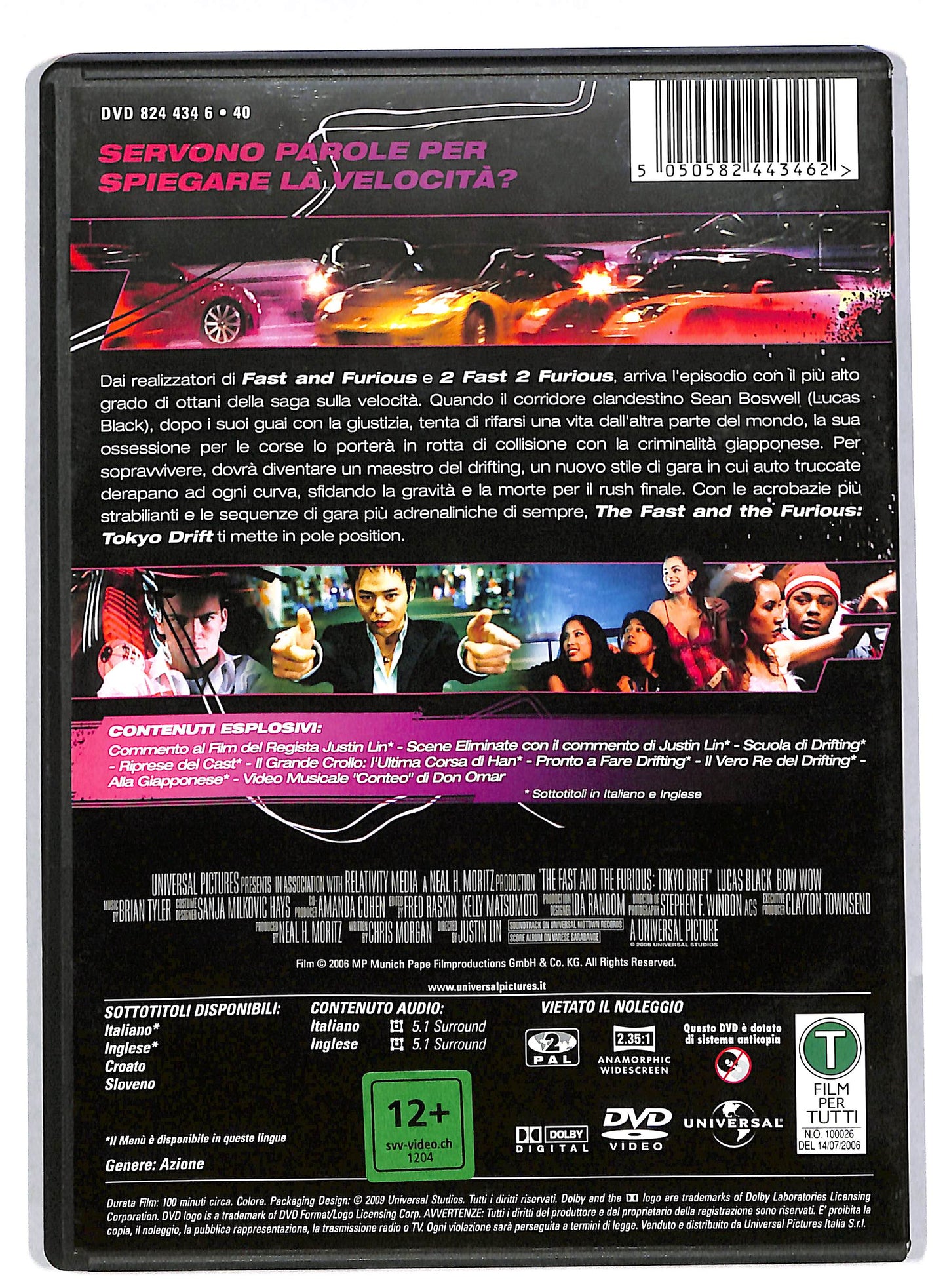 EBOND The Fast and the Furious - Tokyo Drift DVD DB595133