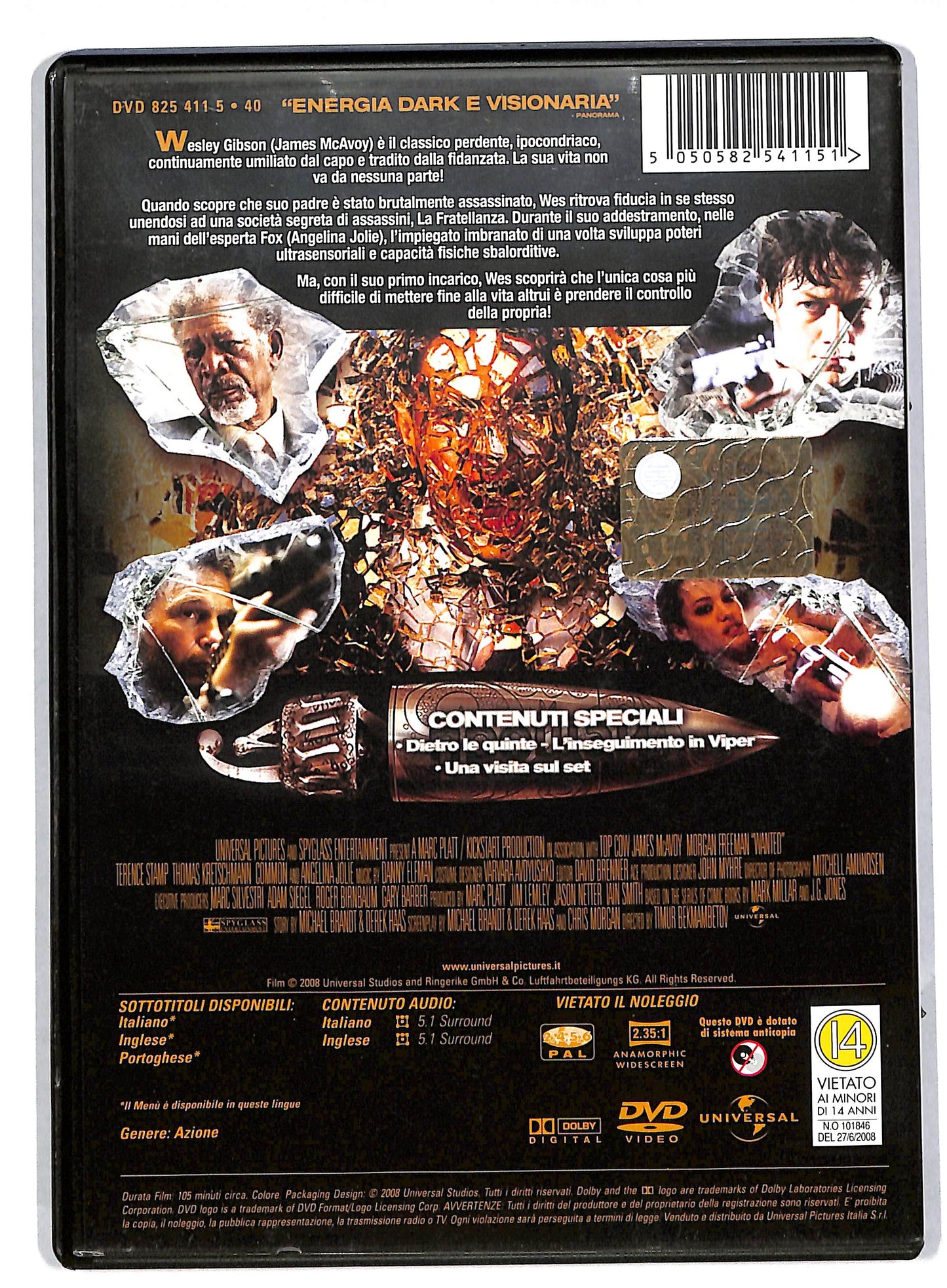 EBOND Wanted - Scegli Il Tuo Destino DVD DB595306
