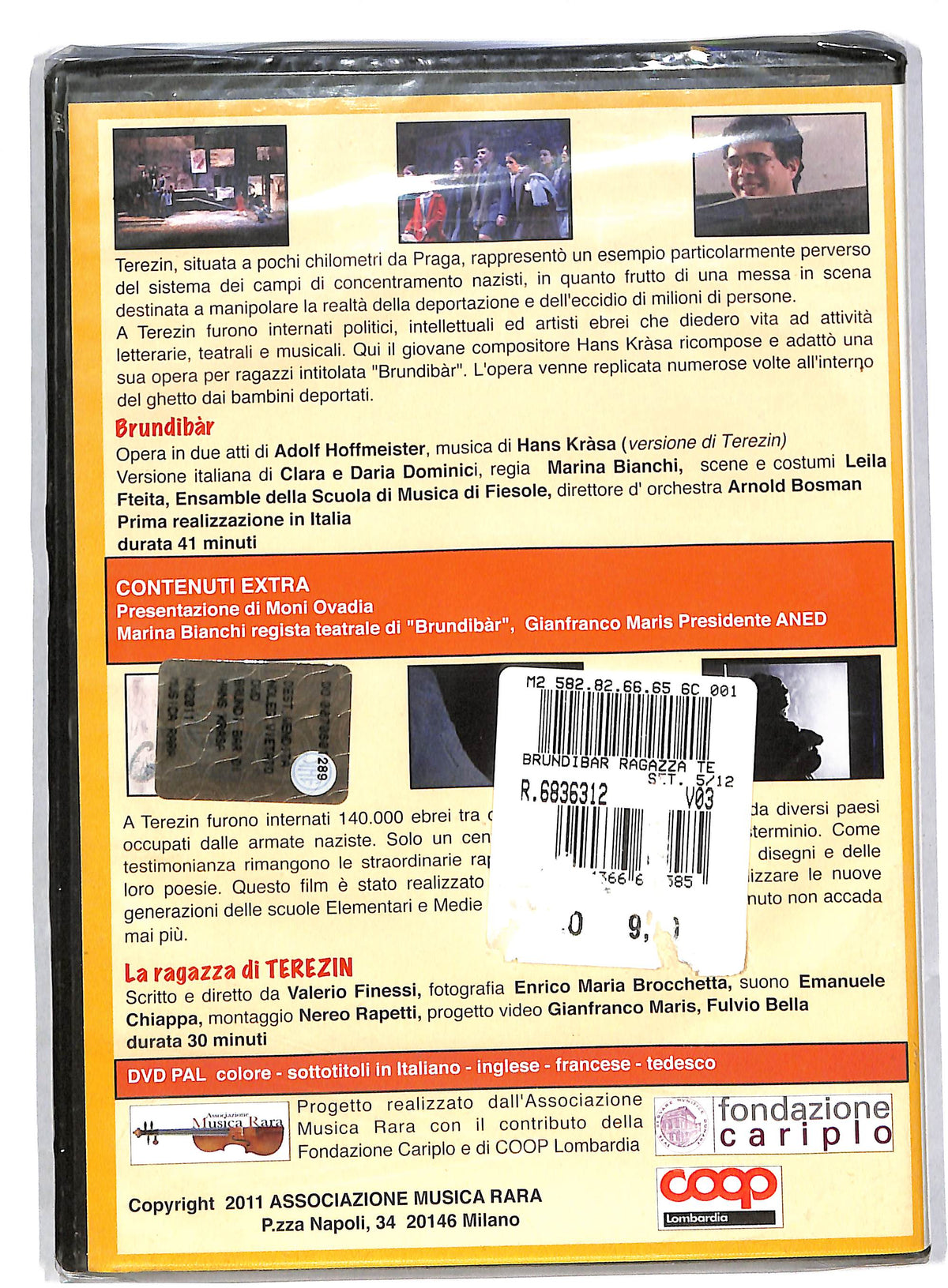 EBOND Brundibar - la ragazza di Terezin EDITORIALE DVD DB595325
