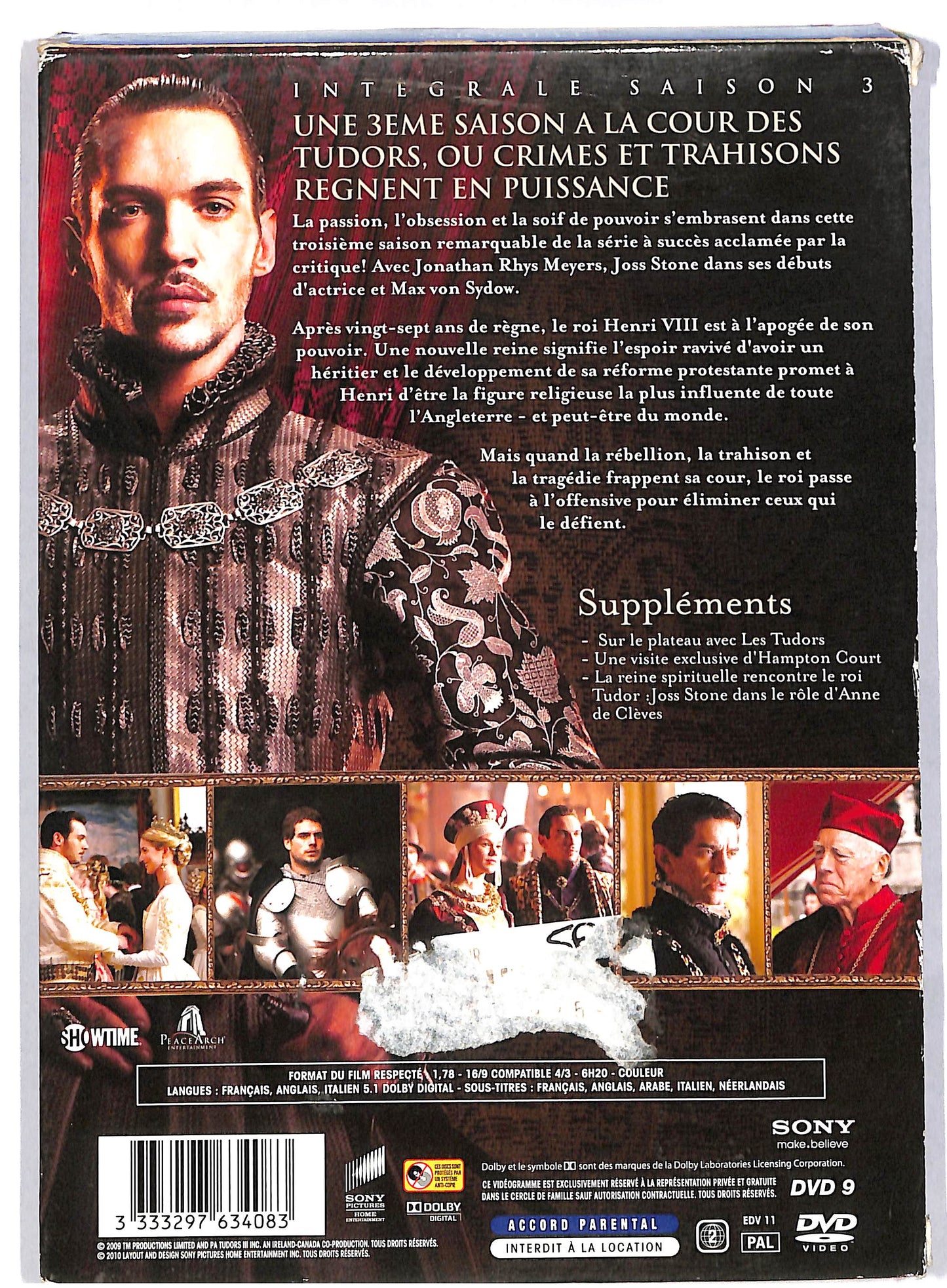 EBOND The Tudors - Integrale saison 3 (Edizione Francia) DVD DB595340